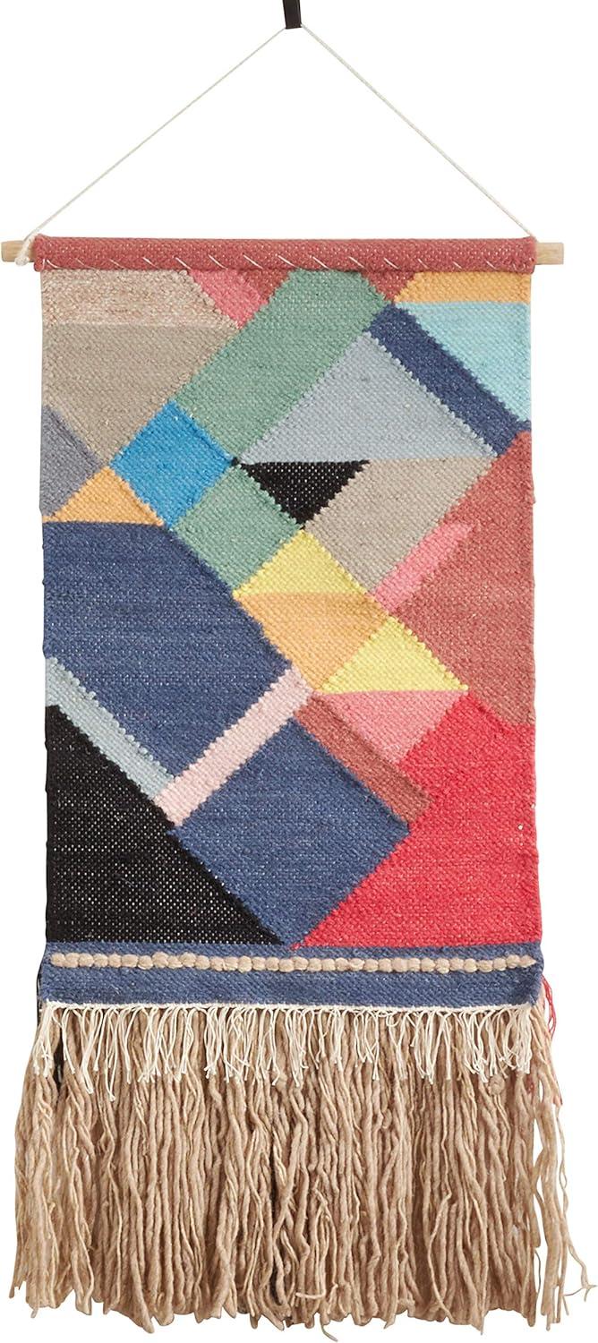 Bohem Hand Woven Wool Wall Hanging