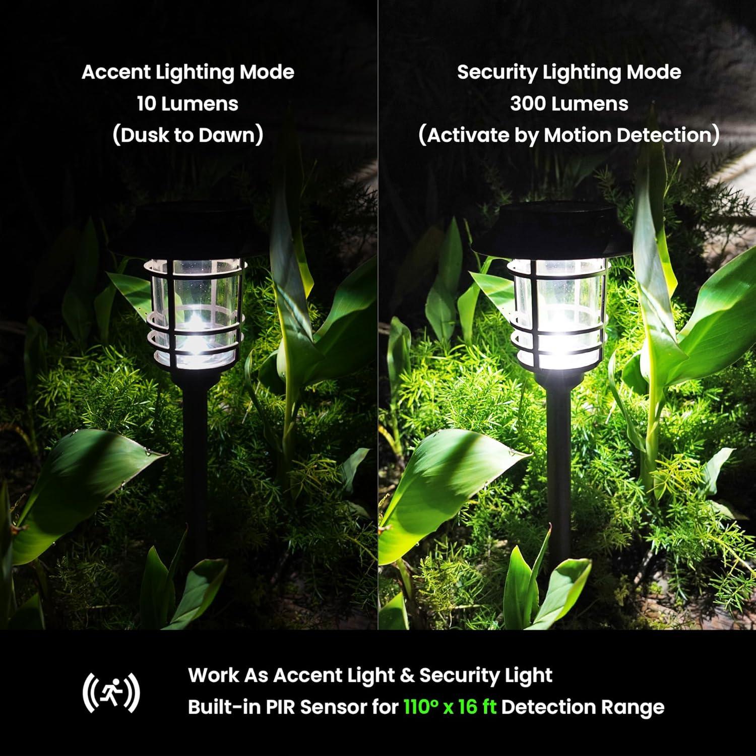 Low Voltage Solar Powered Integrated LED Pathway Light