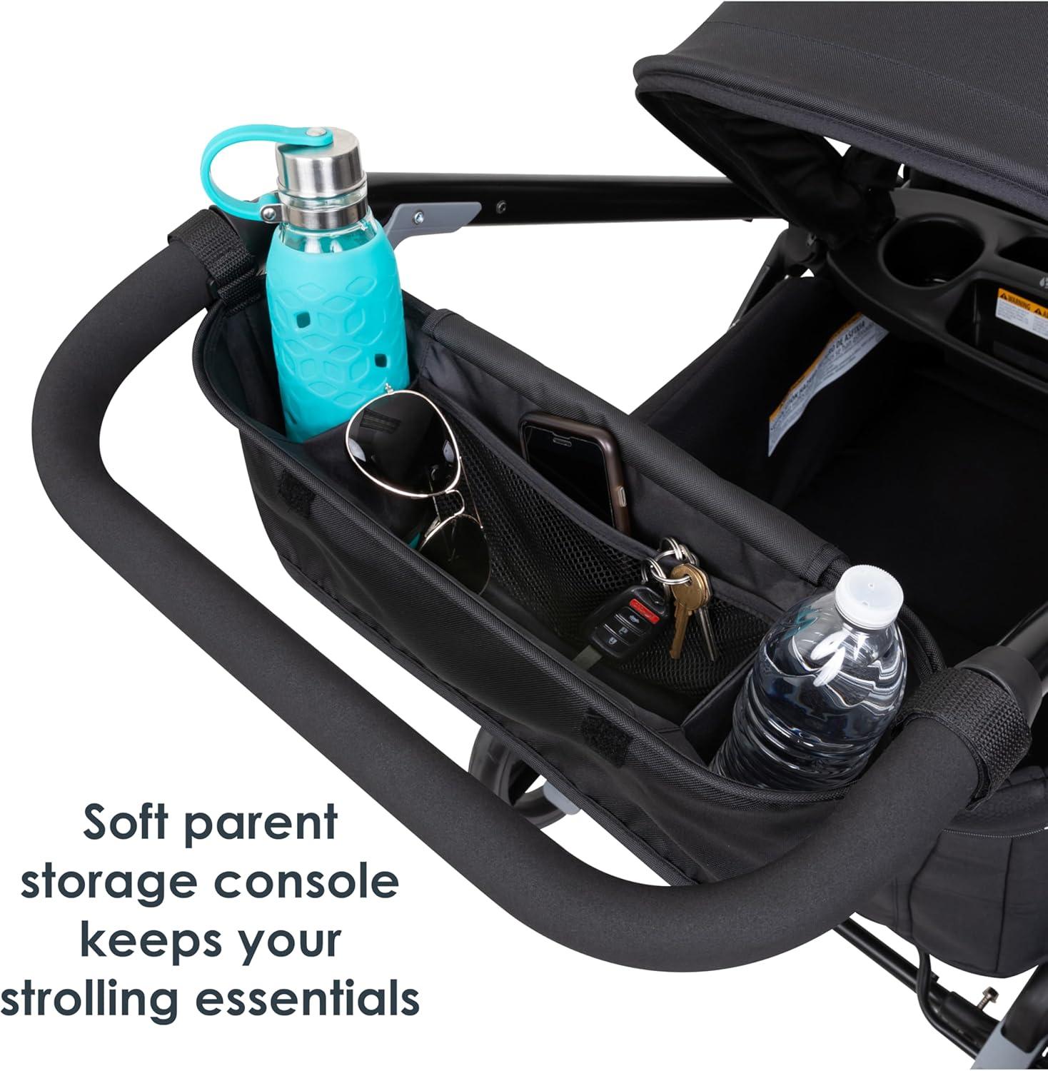 Baby Trend Baby Trend Foldable 4 Wheel Multi-Child Stroller with Storage