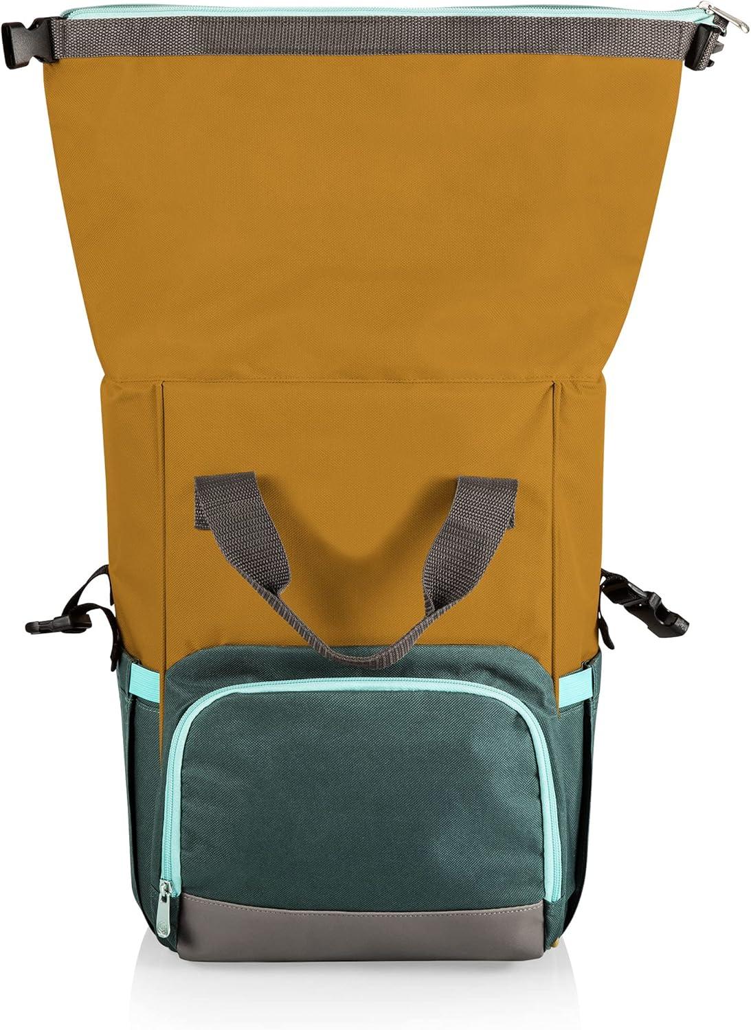 Picnic Time On The Go Roll-Top Backpack Cooler - Hiking Backpack Cooler