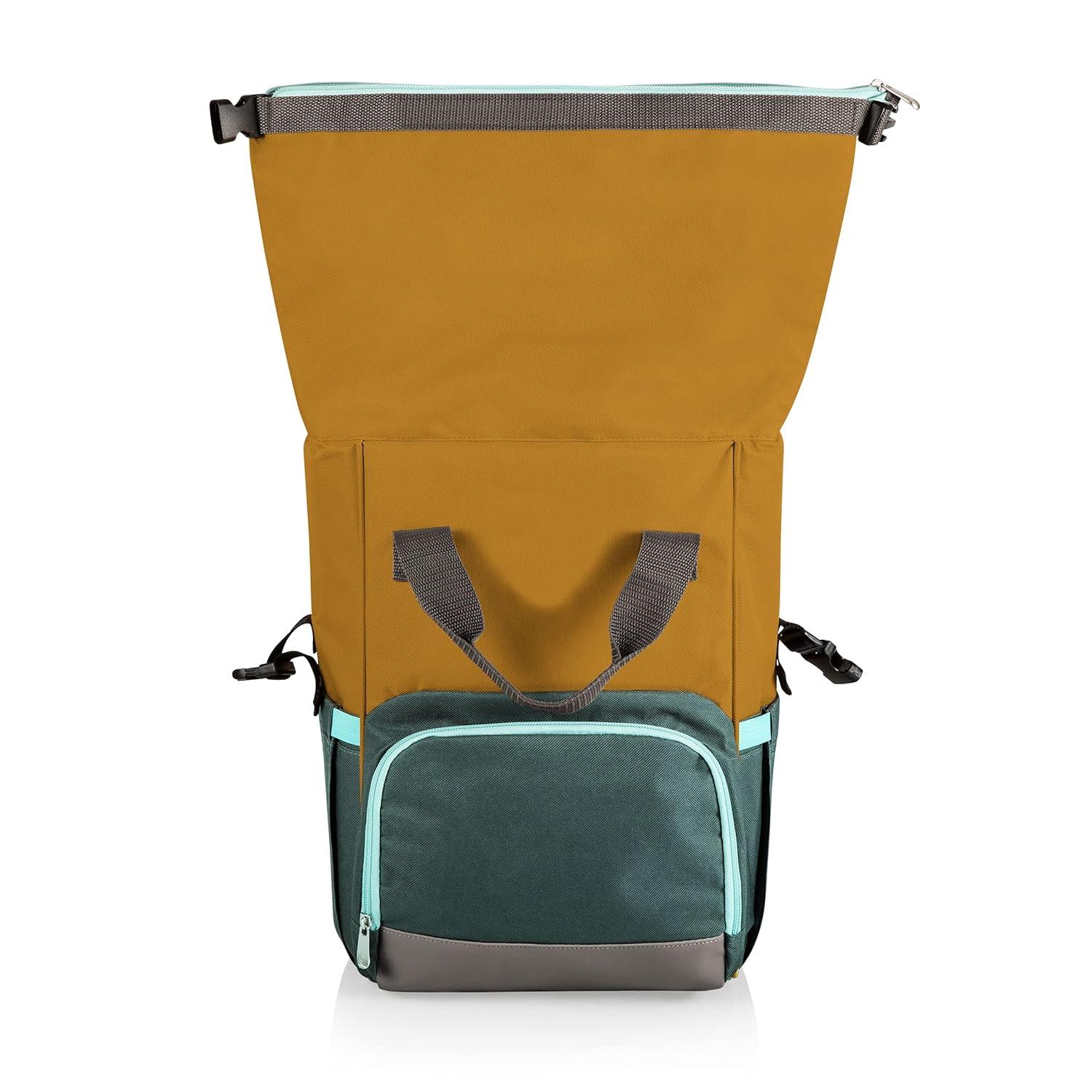 Picnic Time On The Go Roll-Top Backpack Cooler - Hiking Backpack Cooler