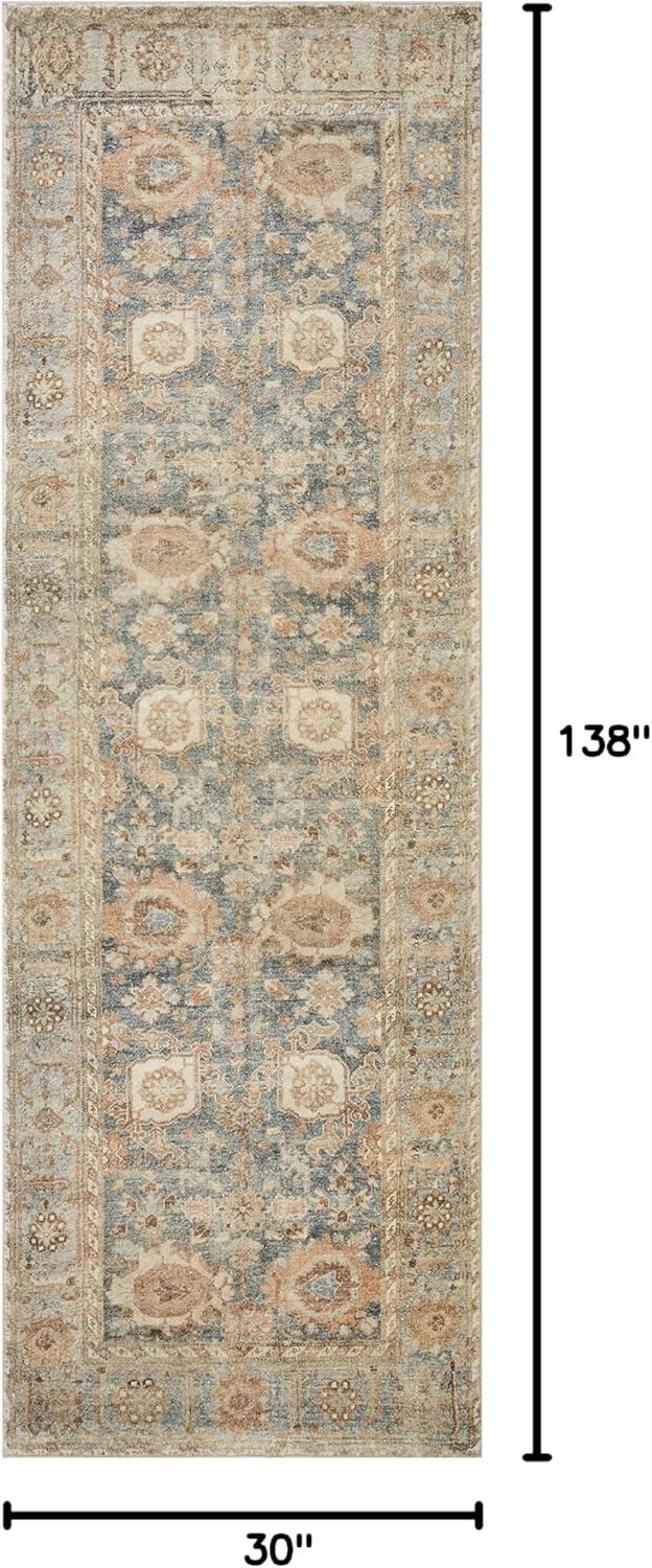 Loloi II Loloi Ocean/Spice Area Rug Feat. CloudPile