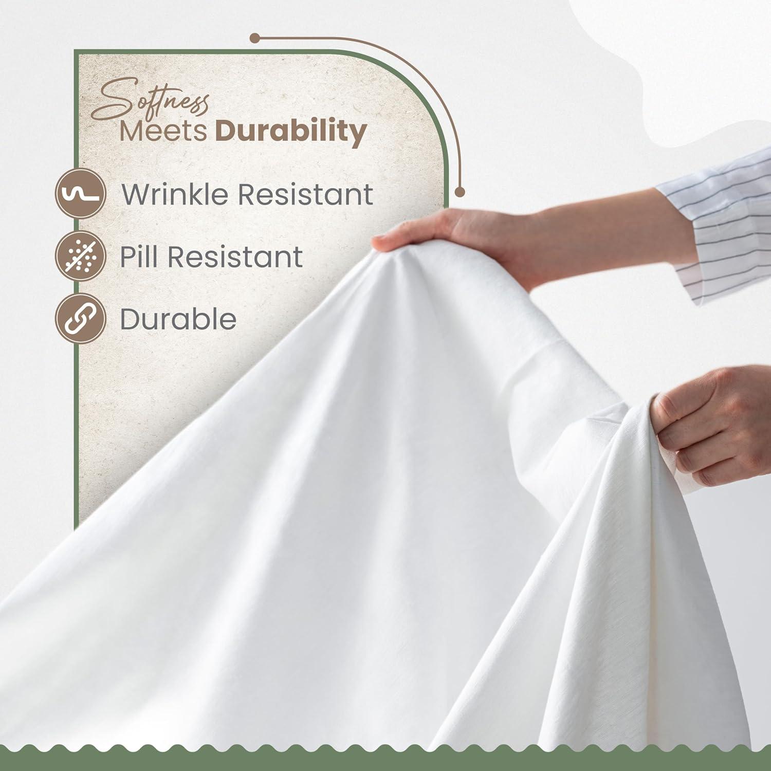 Comfort Wash Solid Sheet Set - EcoPure