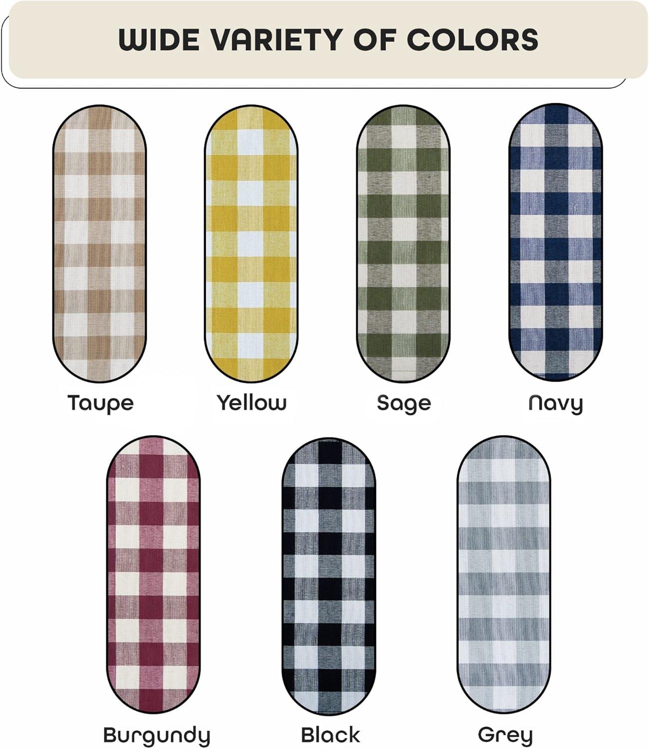 Achim Indoor/Outdoor Light Filtering Rod Pocket Curtain Pair, 1.25" x 9.25"