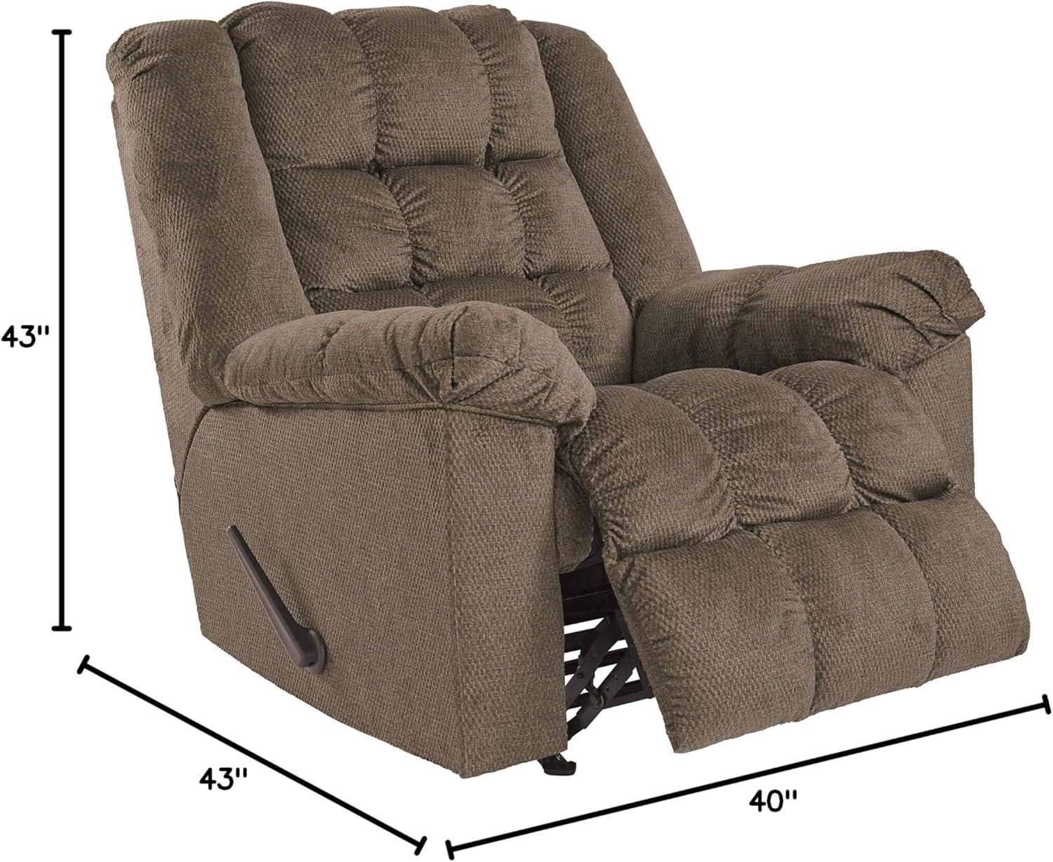 Signature Design by Ashley Drakestone Rocker Recliner in Autumn