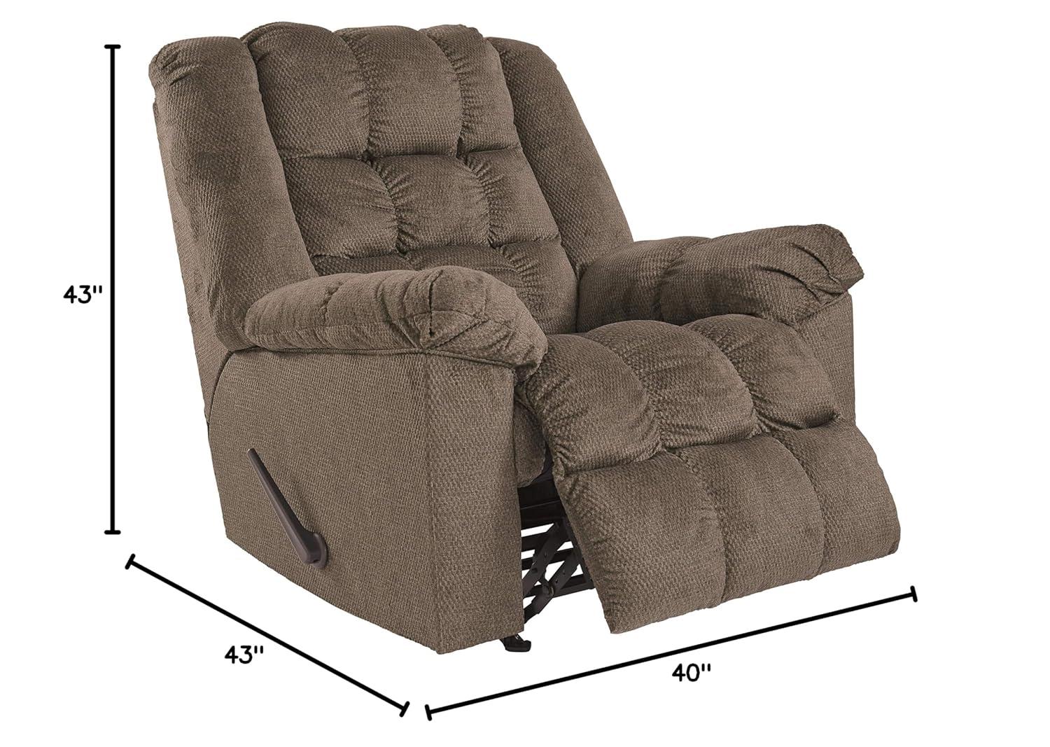 Signature Design by Ashley Drakestone Rocker Recliner in Autumn