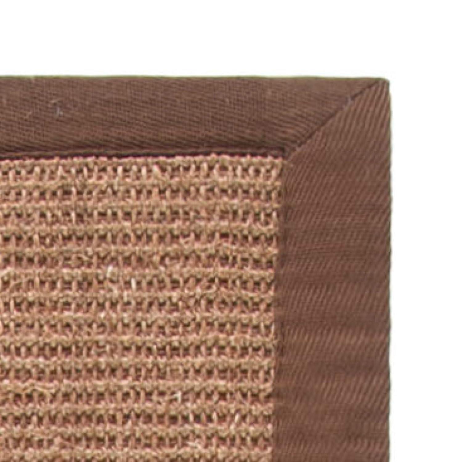 Natural Fiber NF441 Power Loomed Indoor Area Rug - Brown/Brown - 6'x9' - Safavieh