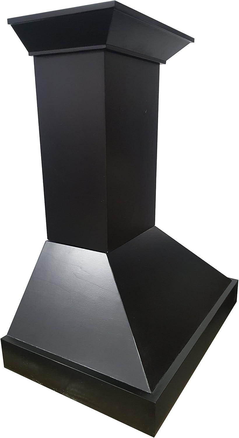 30" Wood 400 CFM Ducted Wall Mount Range Hood