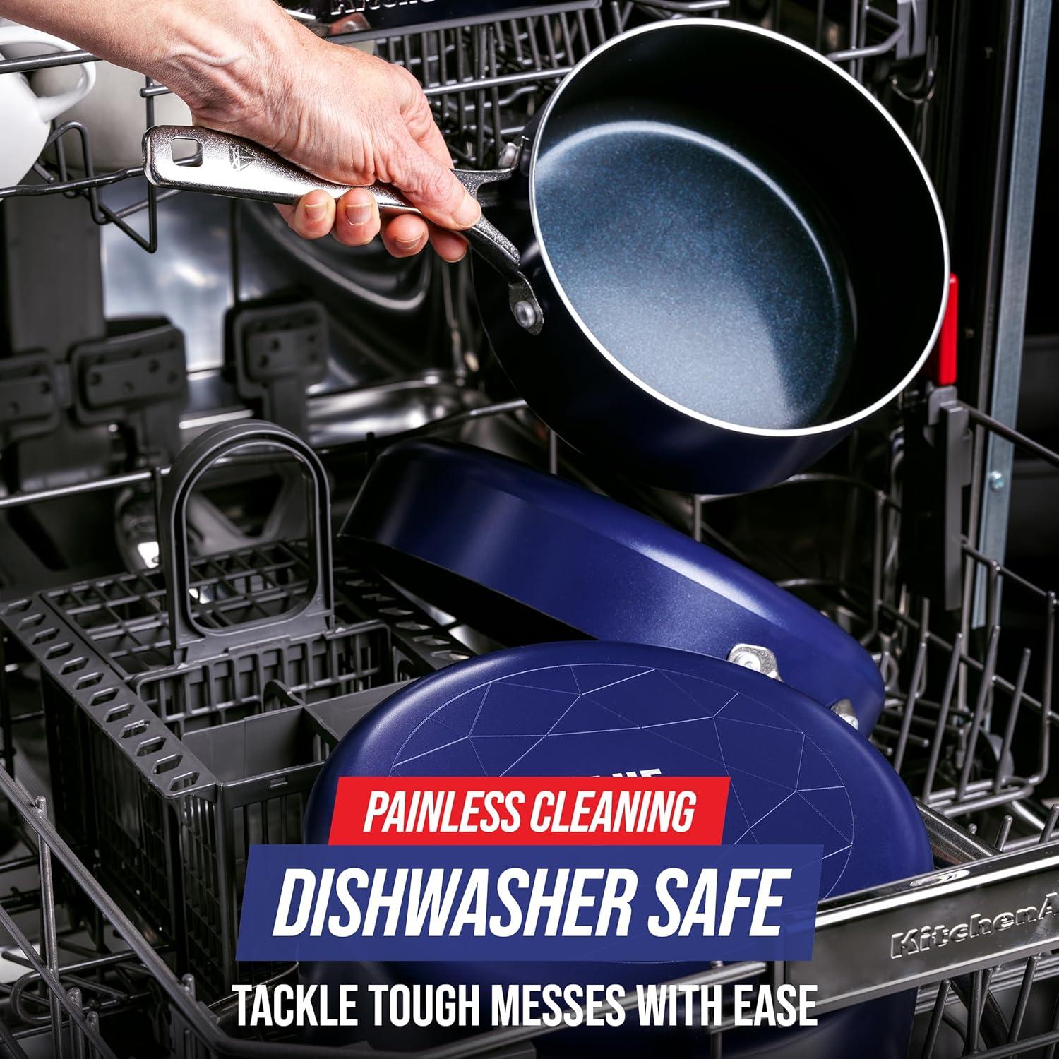 Blue Diamond Blue Diamond 5 qt. Non-Stick Saute Pan with Lid