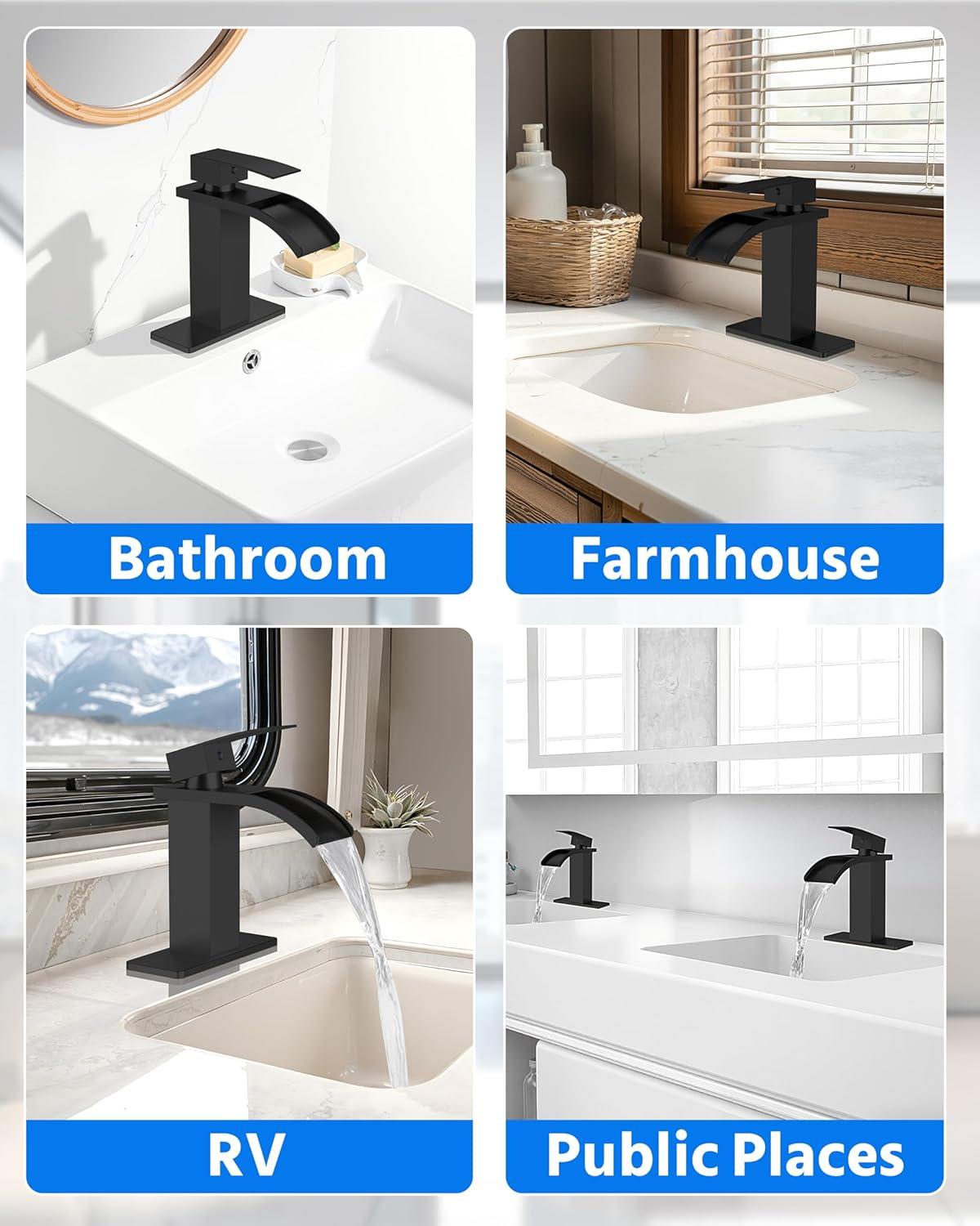 Single-Hole Single-handle Bathroom Faucet