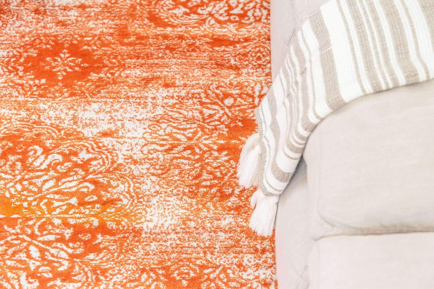 Unique Loom 3' 3 x 5' 3 Sofia Grand Orange Area Rug