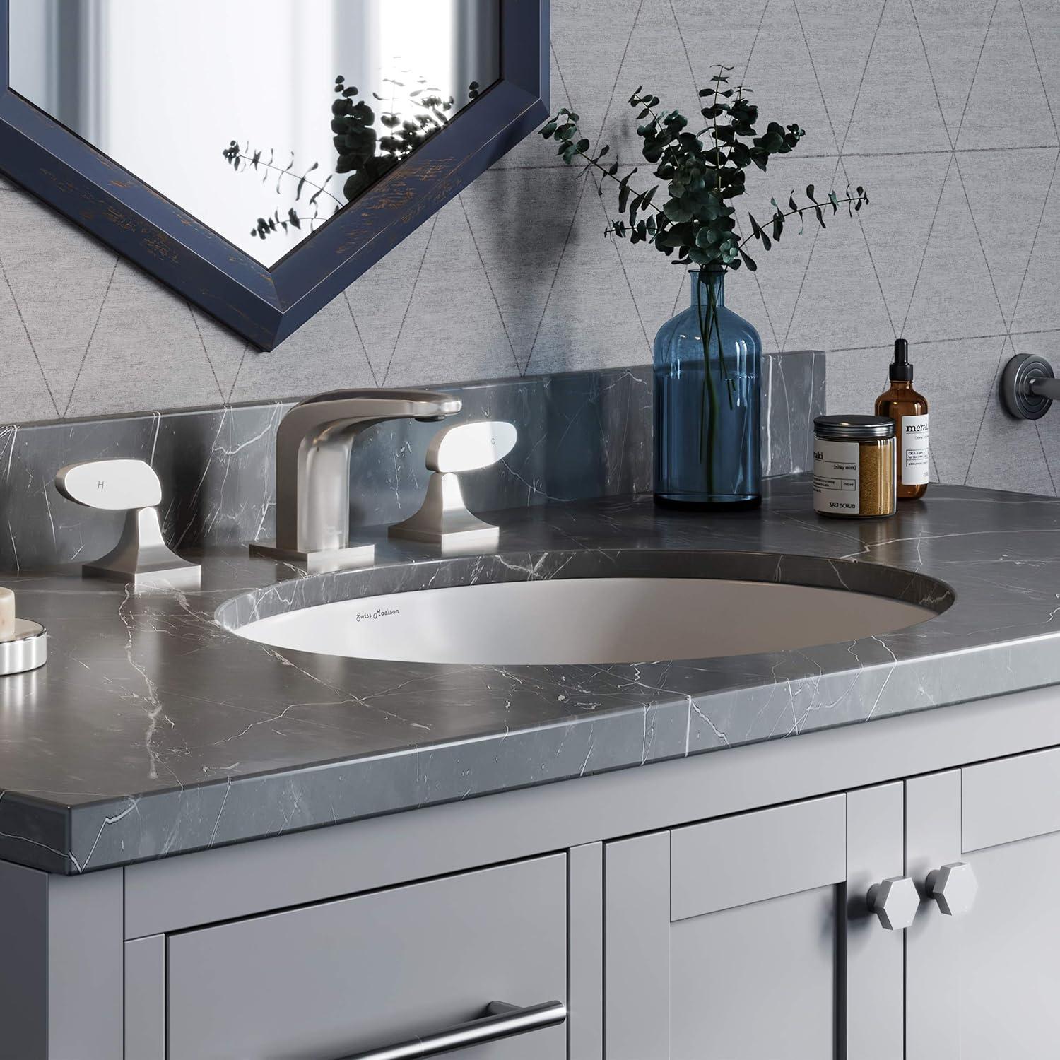 Trocadéro 18 Oval Under-Mount Bathroom Sink