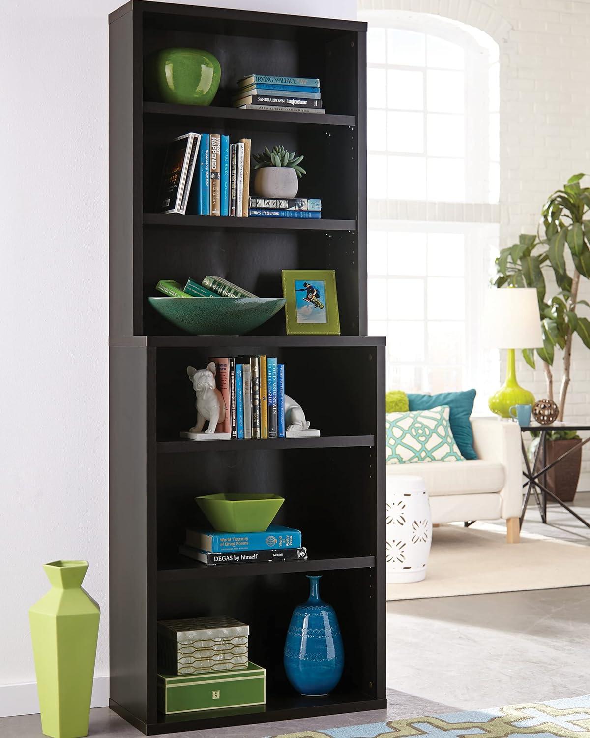 Decorative 82.3" H x 30" W Standard Bookcase