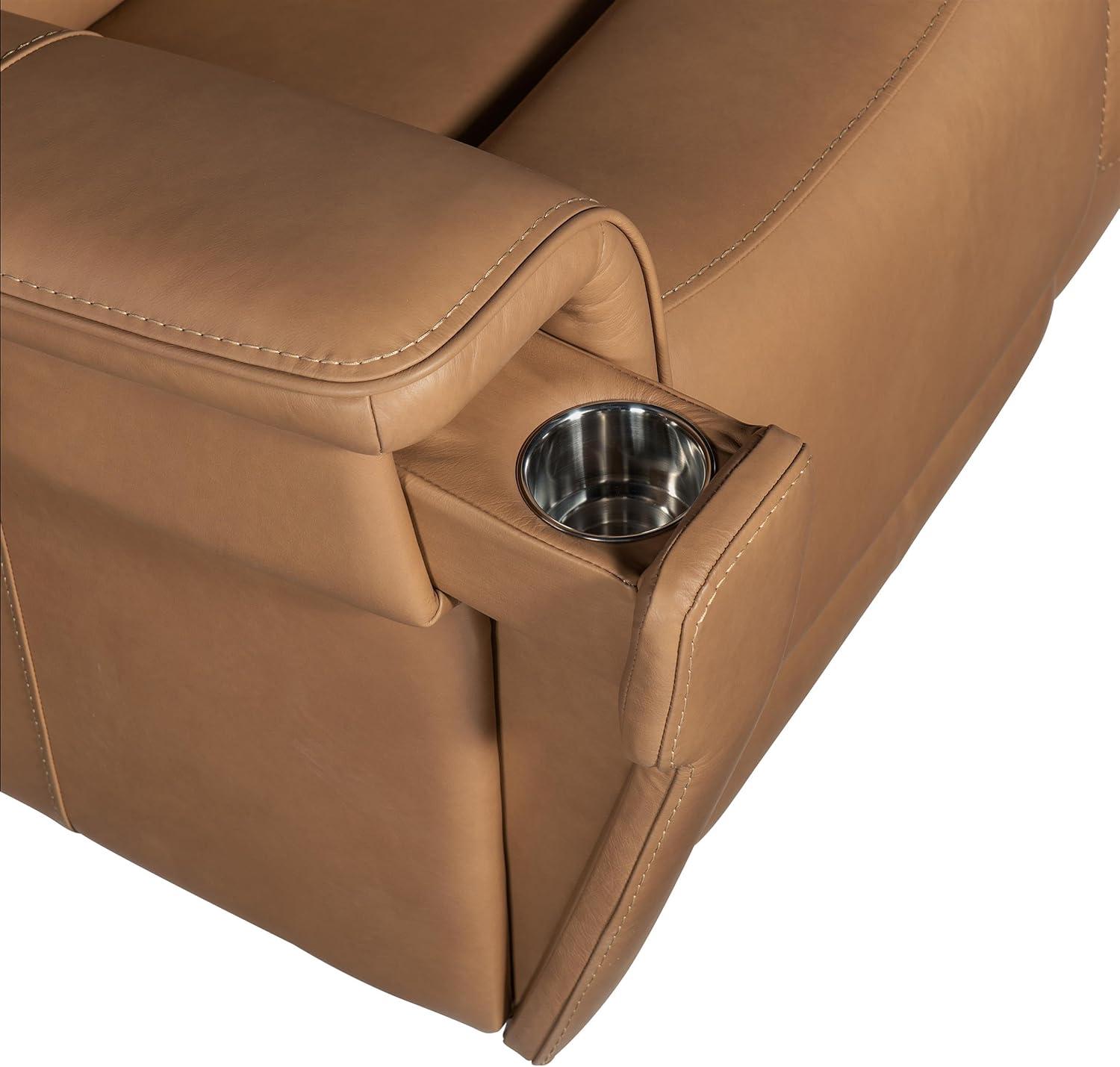 Hooker Furniture MS Zero Gravity Power Loveseat with Power Headrest and Lumbar