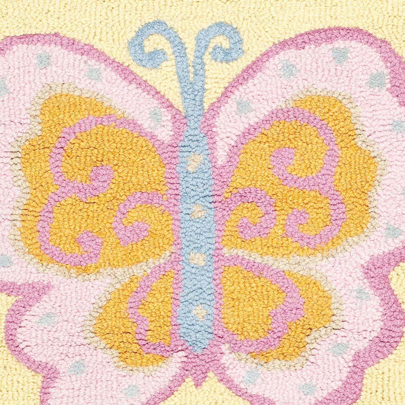 SAFAVIEH Kids Collection SFK394A Handmade Multi/Pink Rug