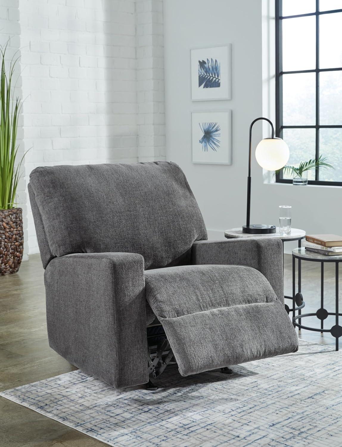 Ashley Furniture Rannis Pewter Recliner