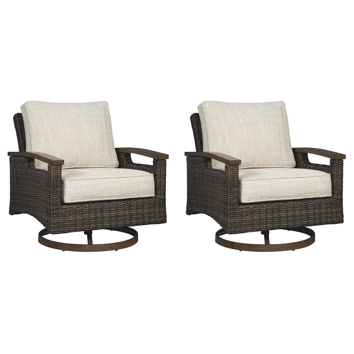 Paradise Trail Swivel Lounge Chair (Set of 2)