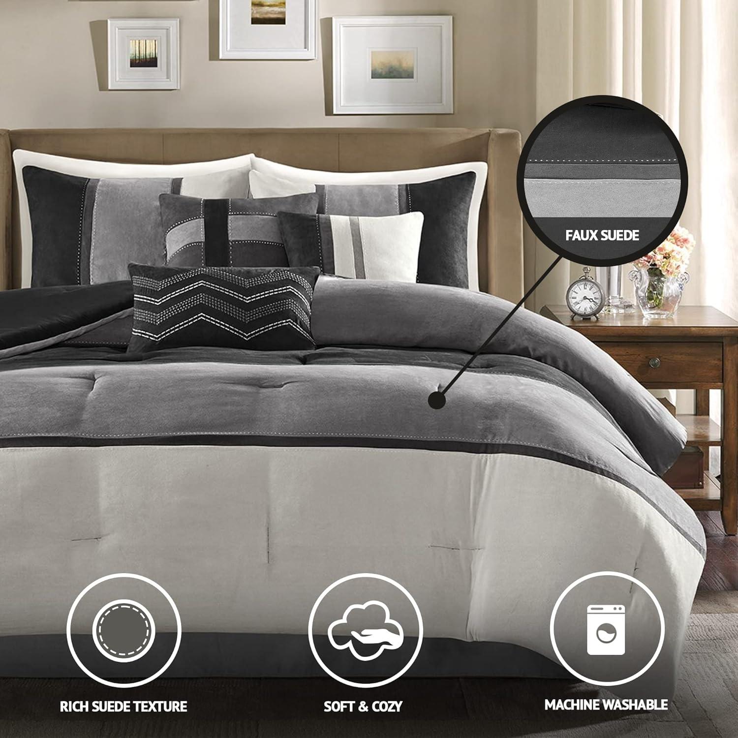 Madison Park Palisades Microfiber Comforter Set