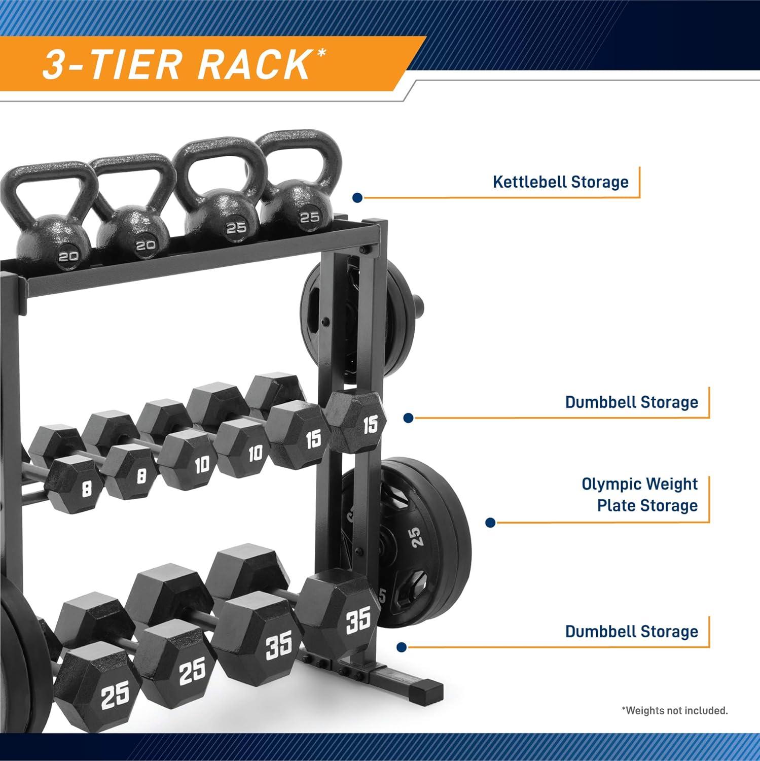 Marcy Combo Storage Rack DBR-0117