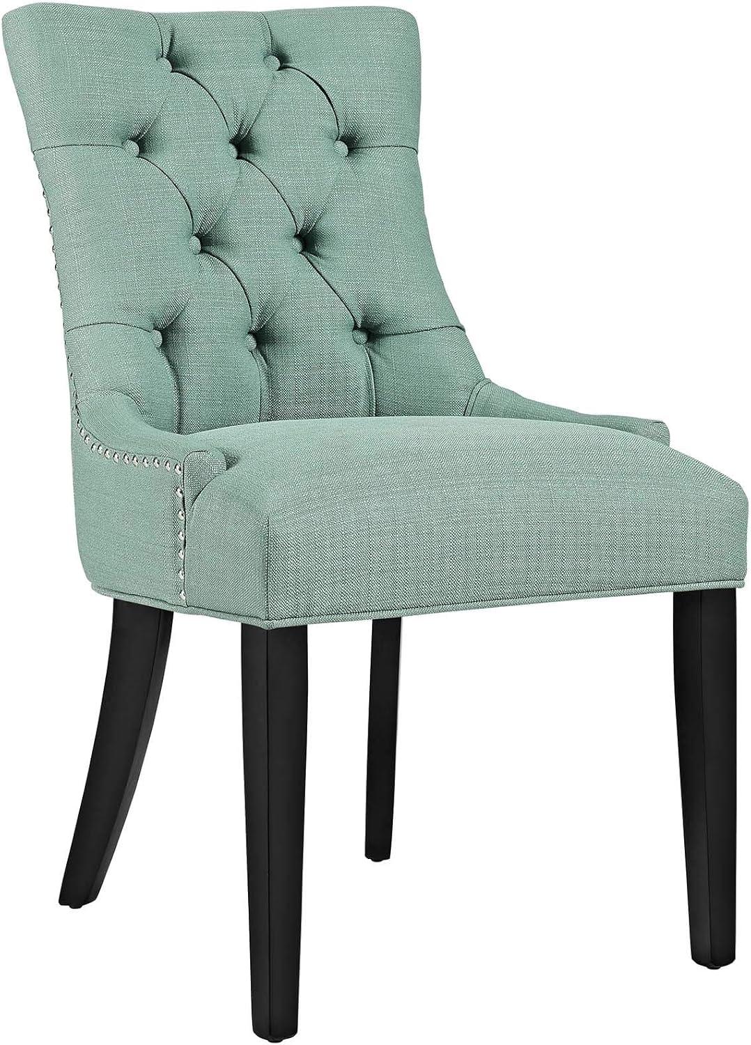Modway Regent Dining Side Chair Fabric Set of 2 Laguna