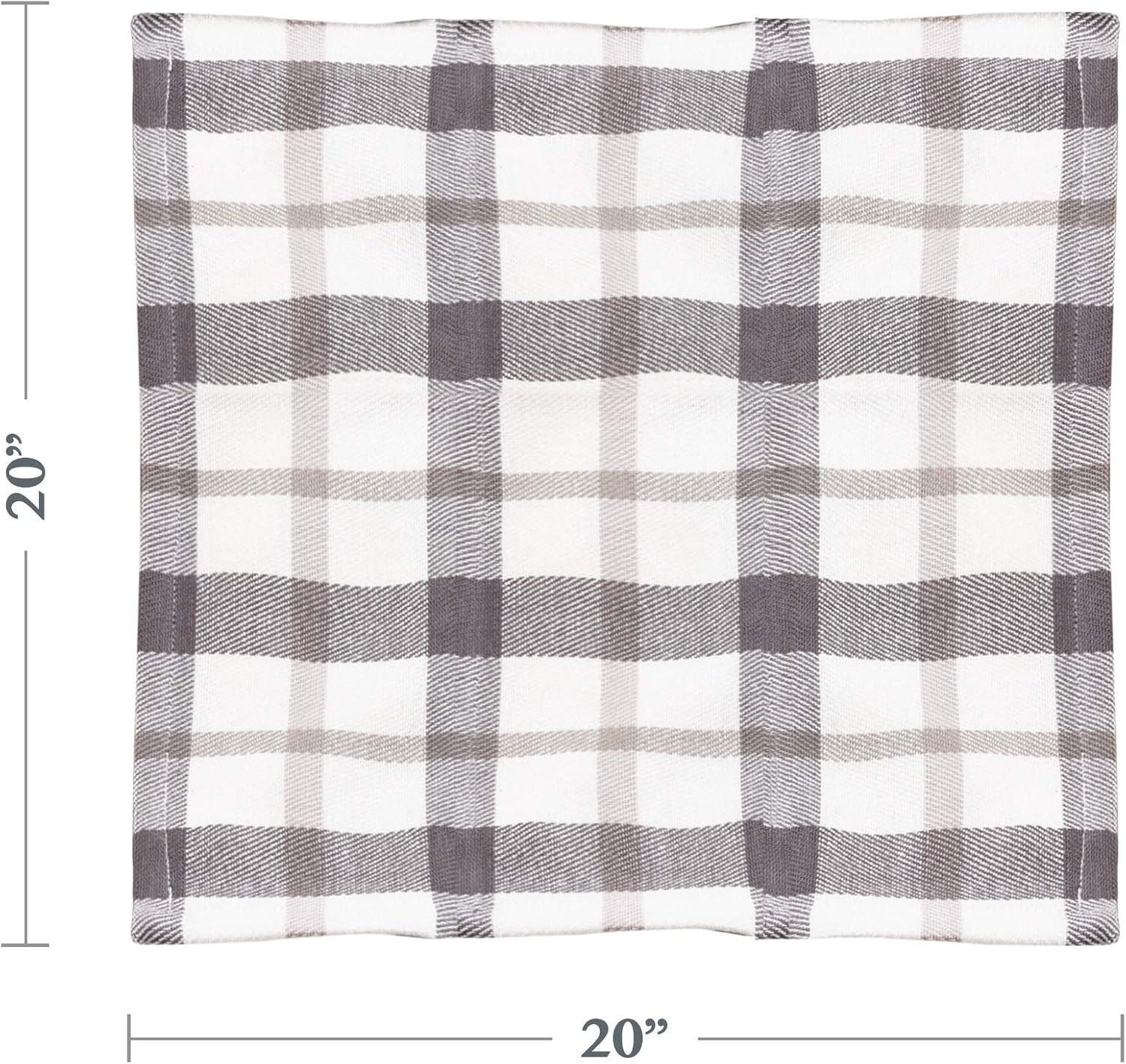 Aadje Cotton Plaid Square Napkin