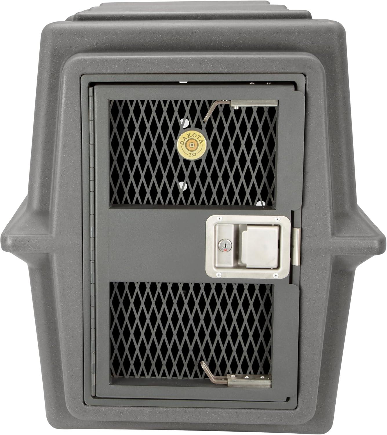 Dakota 283 Hero Dog Kennel - Dark Granite