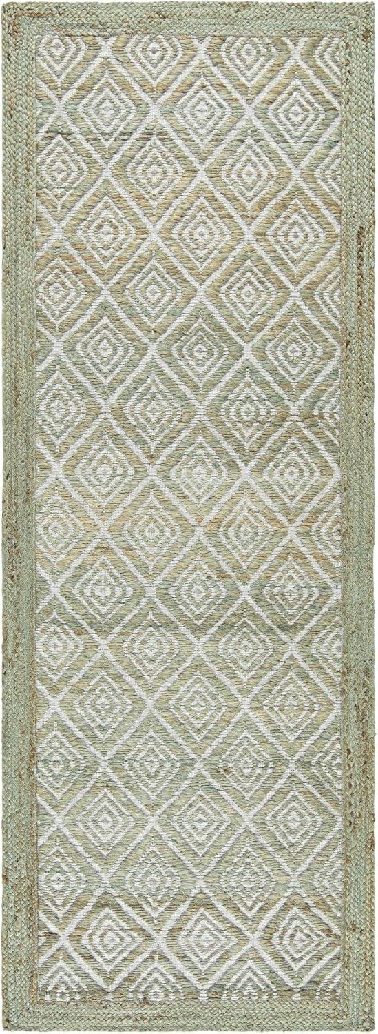 Town & Country Terra Nalani Textured Diamond Olive Green