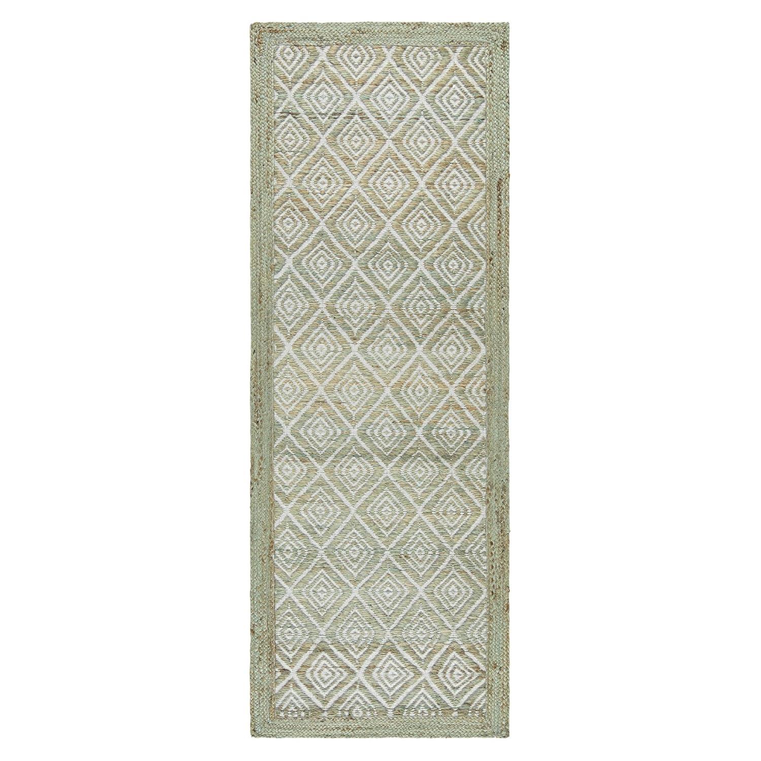 Town & Country Terra Nalani Textured Diamond Olive Green