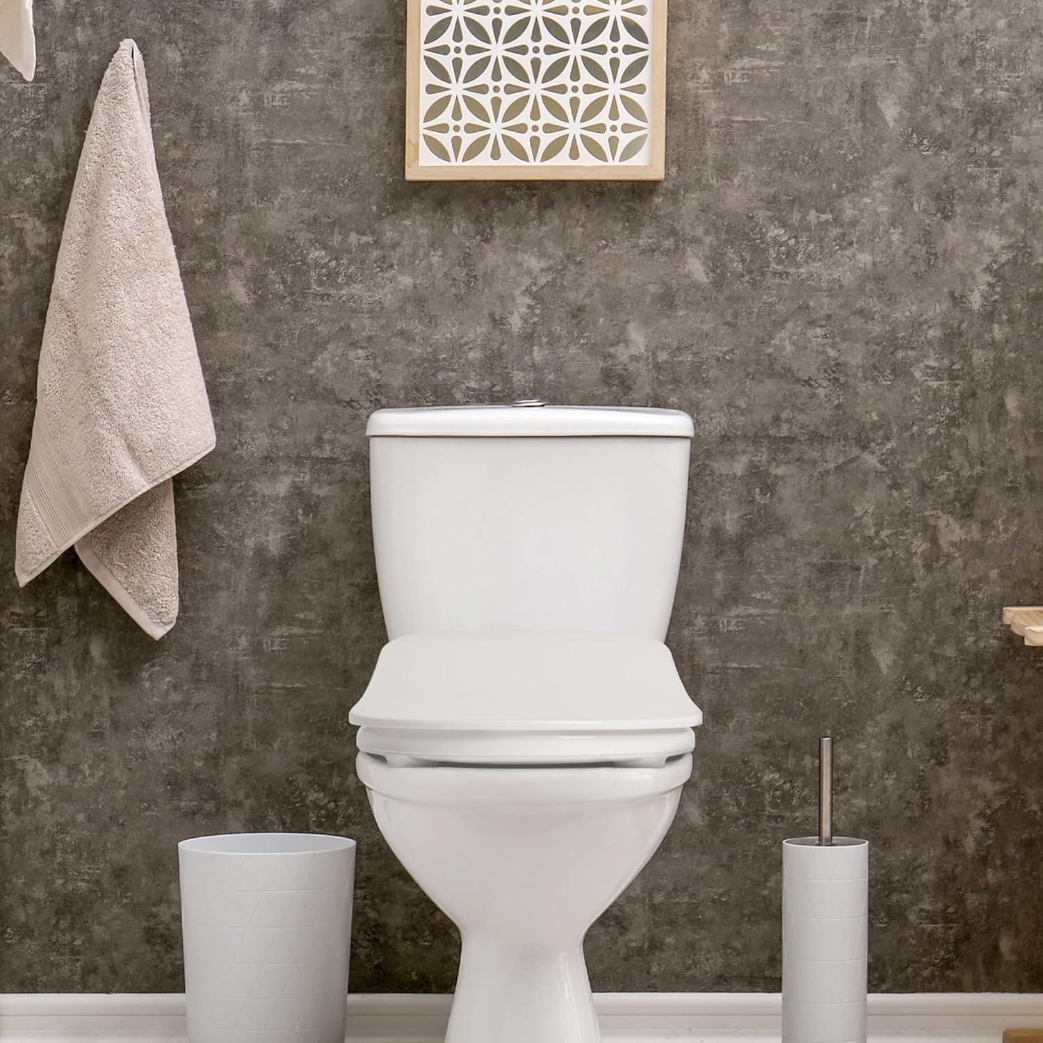 Bio Bidet by BEMIS Slim Three Bidet Toilet Seat, Adjustable Water Temperature with Warm Air Dryer 7ZSLIM3E 000