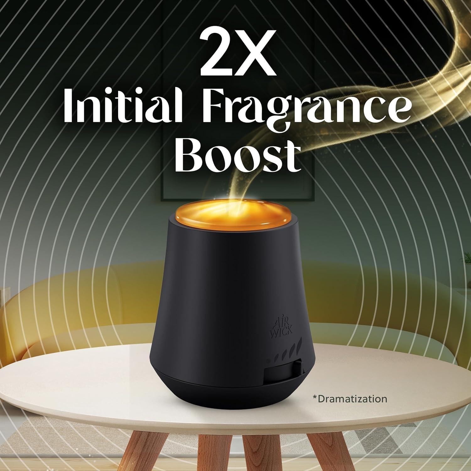 Air Wick Essential Mist Scented Oil Air Freshener Diffuser Device, Black, 1 Piece