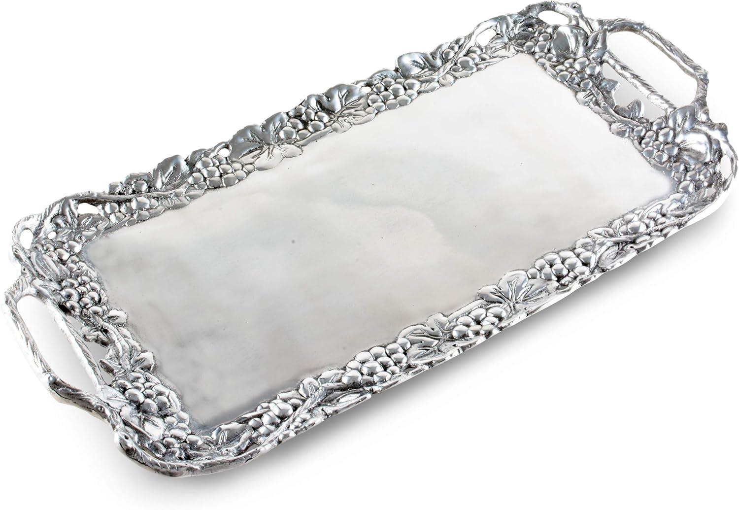 Arthur Court Designs Grape Aluminum Tray