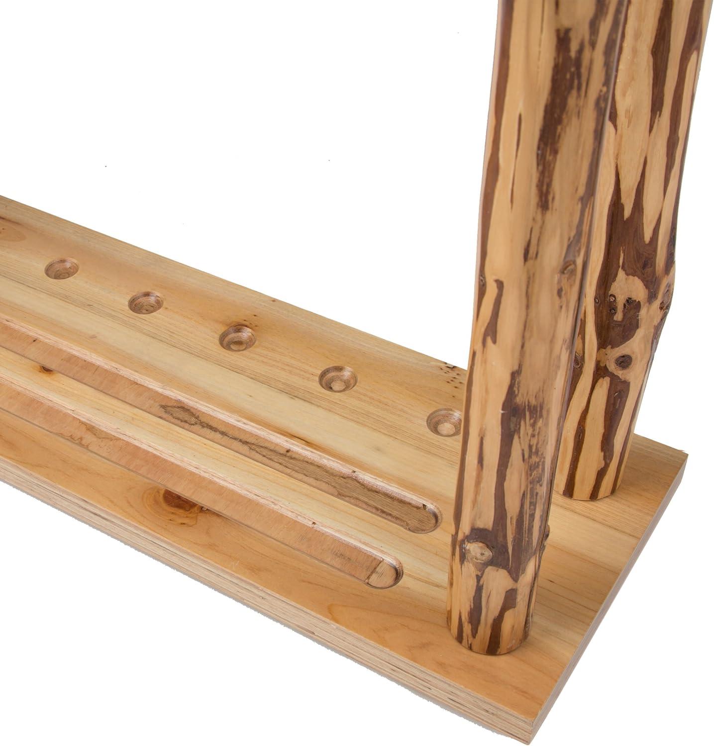 Rush Creek 6 Billard Cue Floor Rack Holder