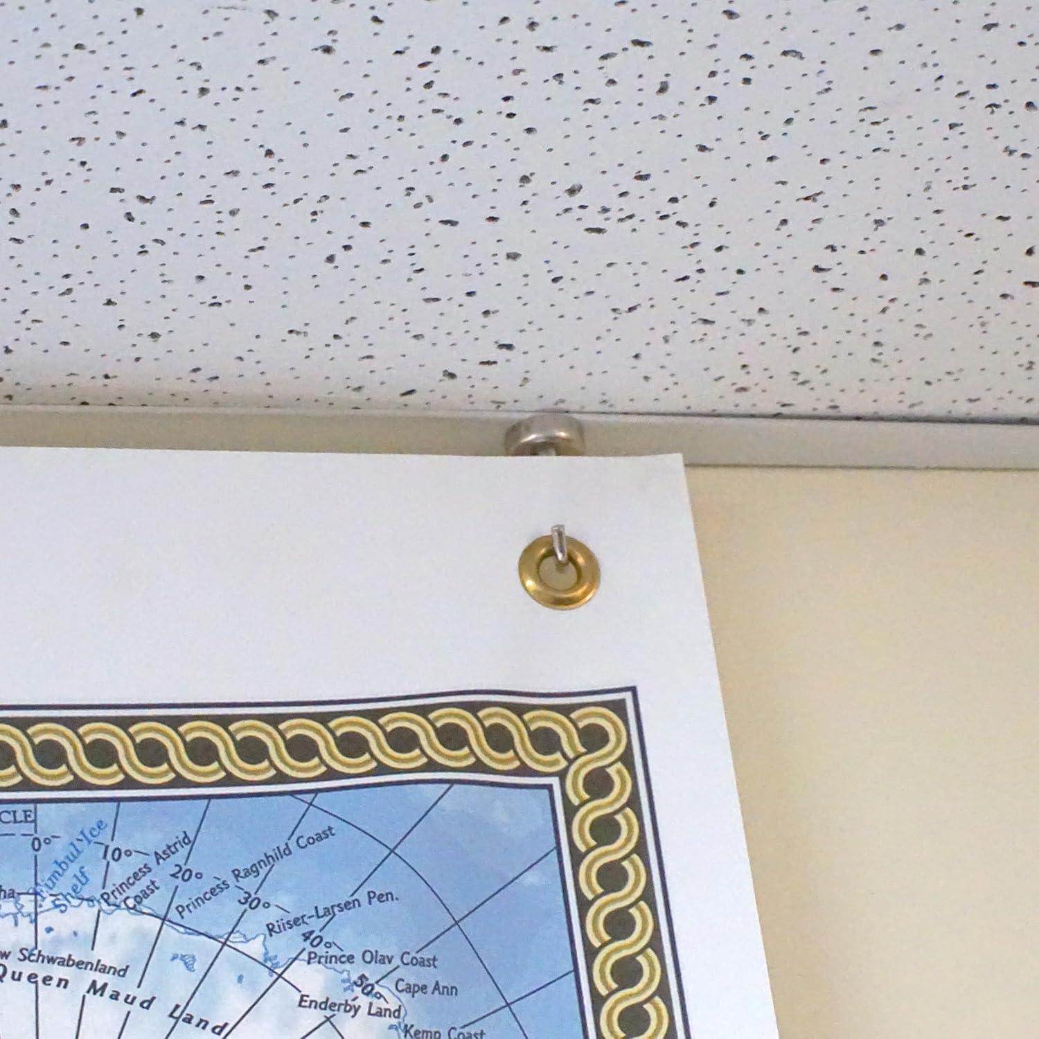 Master Magnetics 07632 The Magnet Source Magnetic Hook, Silver