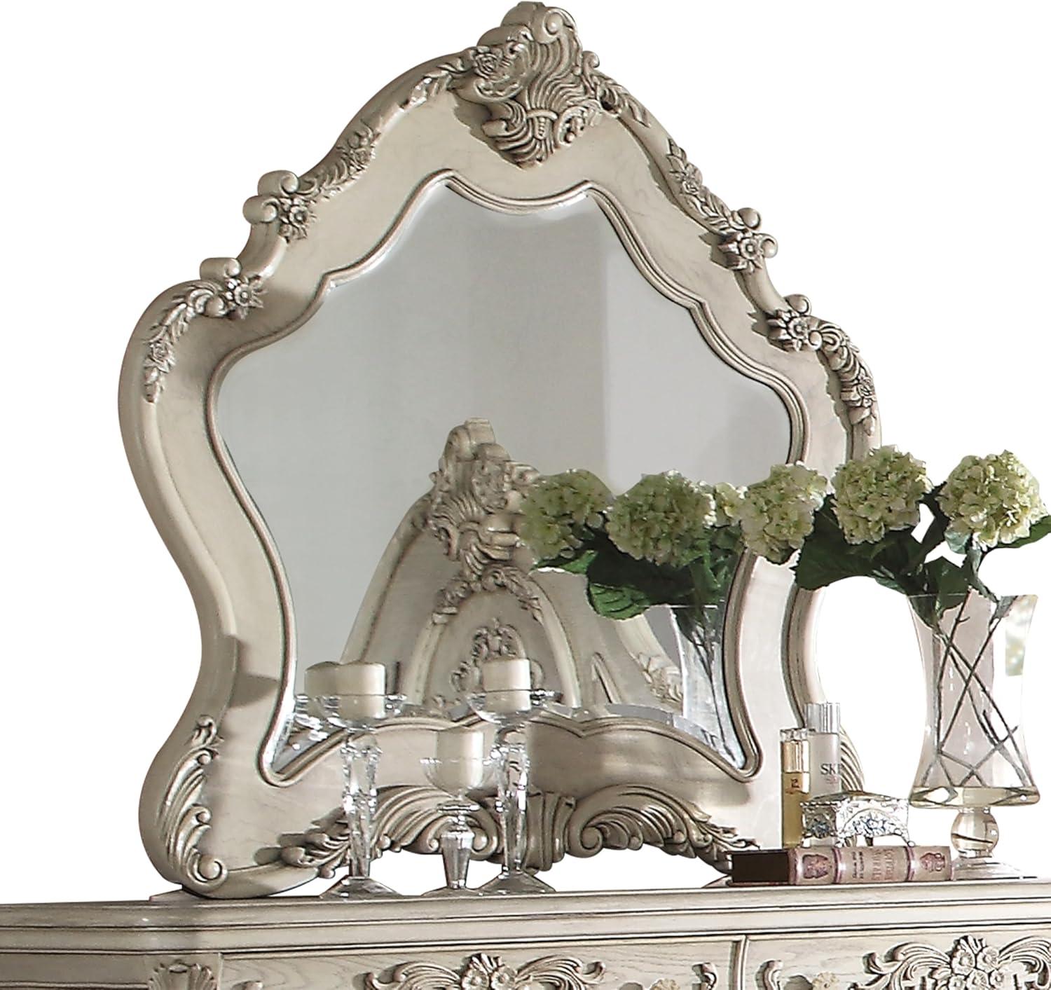 Acme Furniture Ragenardus Dresser Mirror Antique White