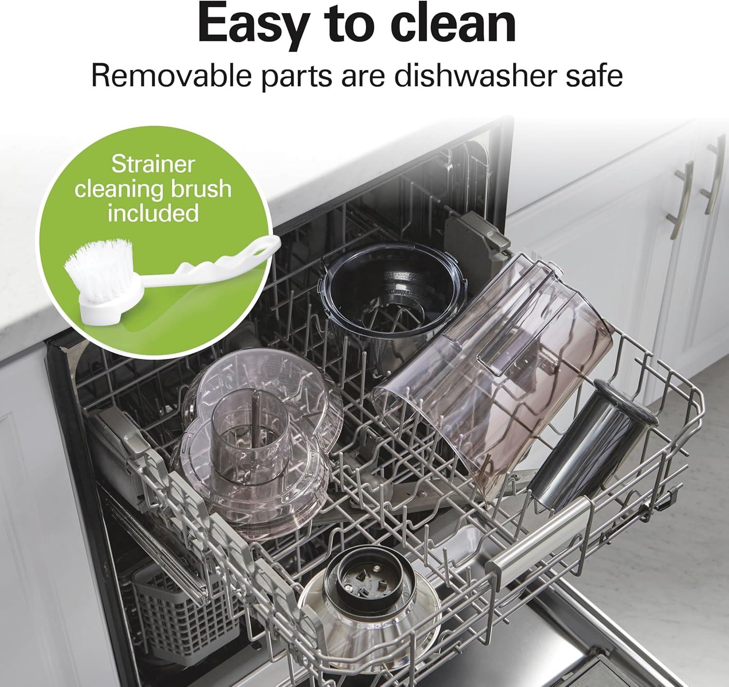 Juicer Machine, Big Mouth Large 3” Feed Chute for Whole Fruits and Vegetables, Easy to Clean, Centrifugal Extractor, BPA Free, 800W Motor, Black