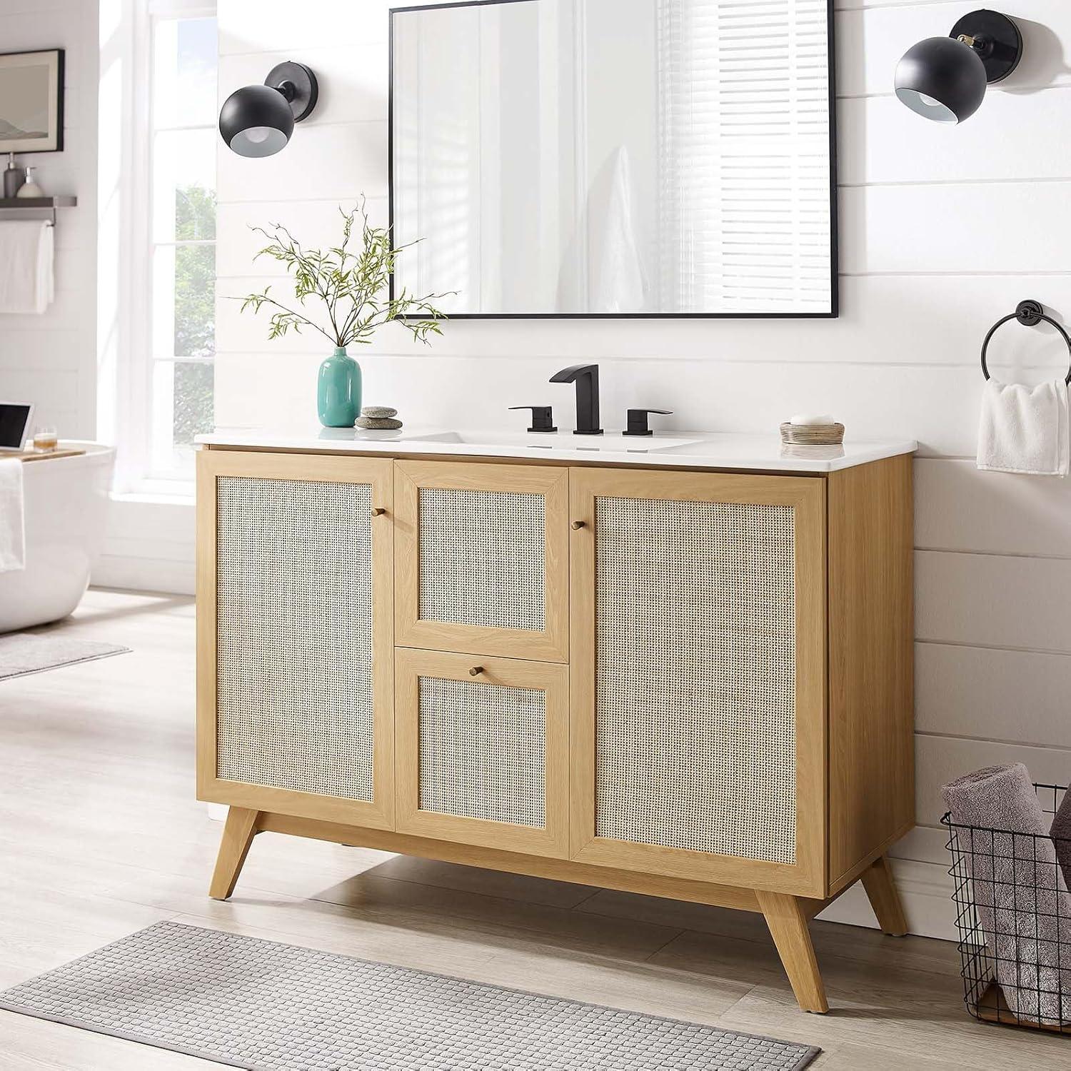 Modway Modway Soma 47'' Double Bathroom Vanity Base Only