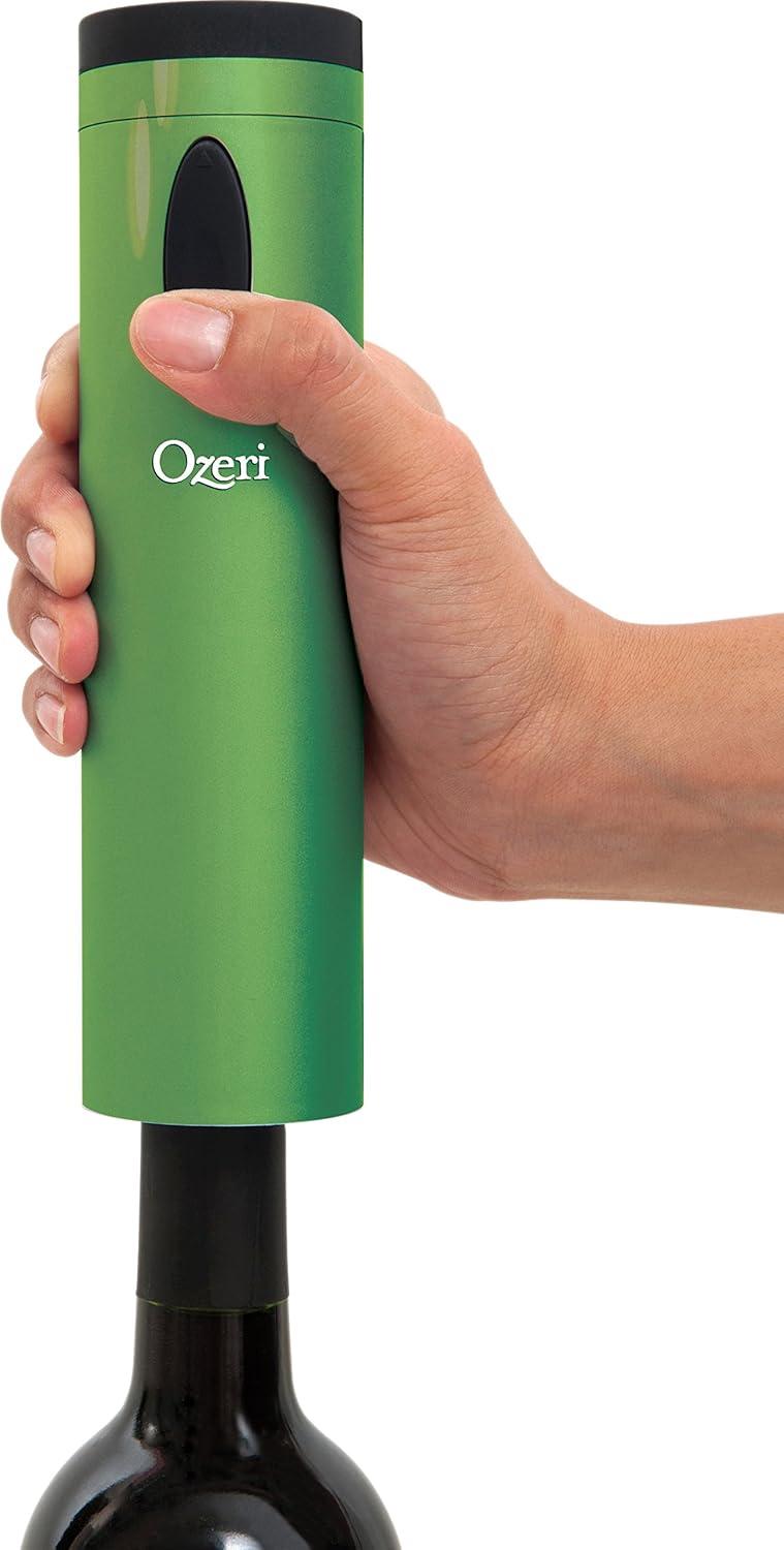 Ozeri Fascina Electric Wine Bottle Opener and Corkscrew