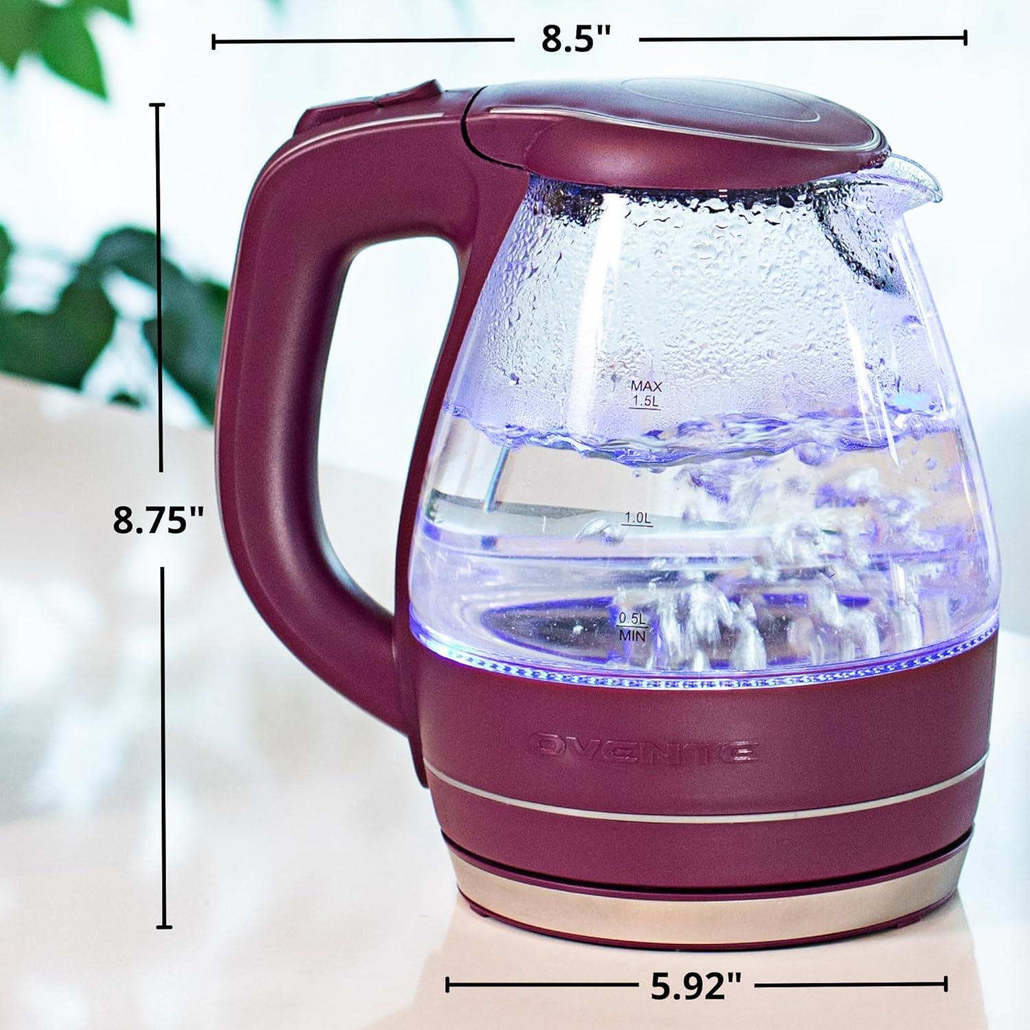 OVENTE 1.5 qt. Electric Tea Kettle