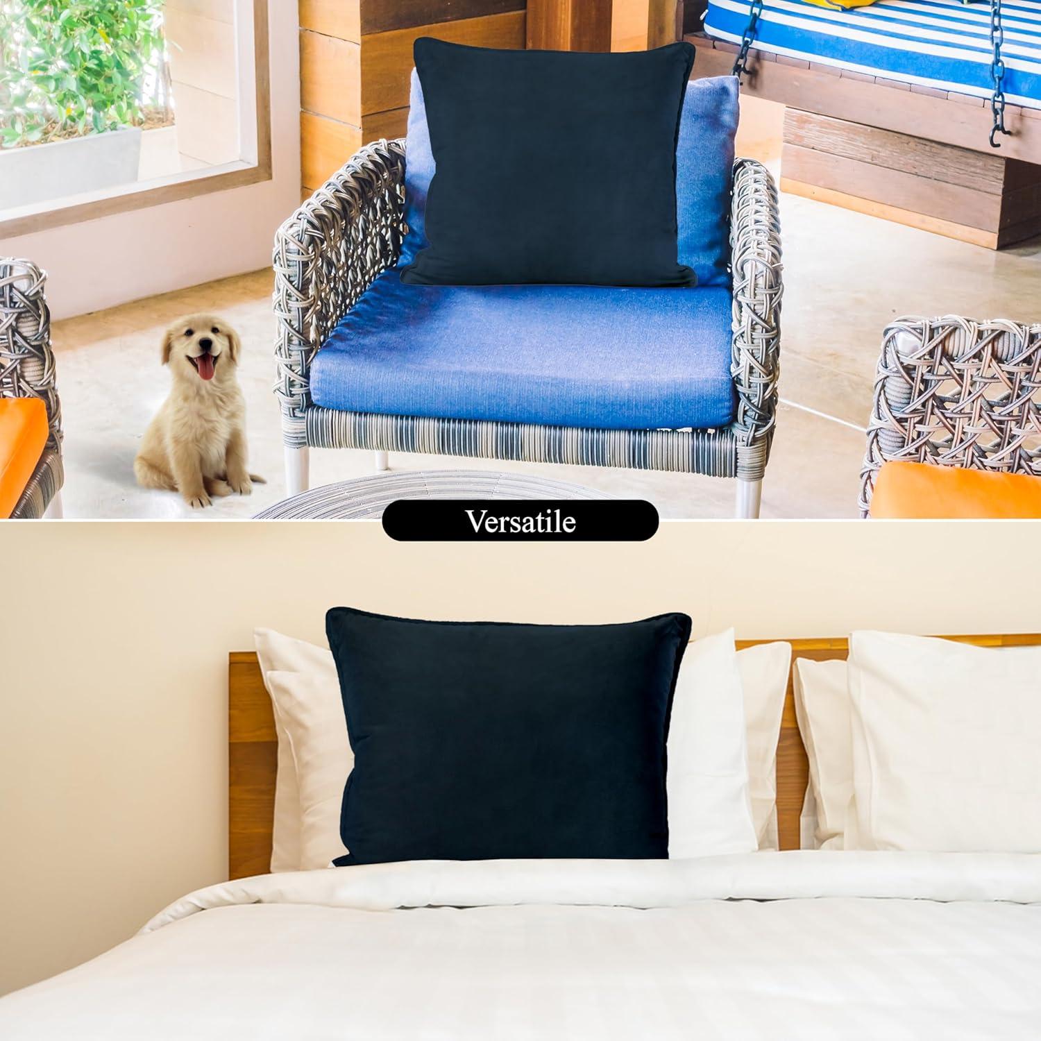 A1 Home Collections LLC Bedding Polyester Lumbar Indoor/Outdoor Pillow Cover (Set of 2)