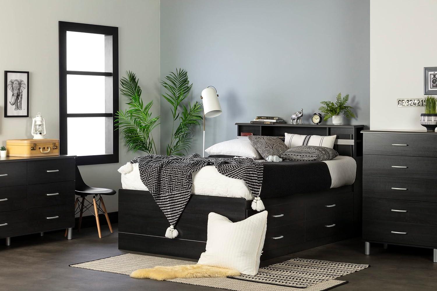 Step One Full Platform Bed with Drawers