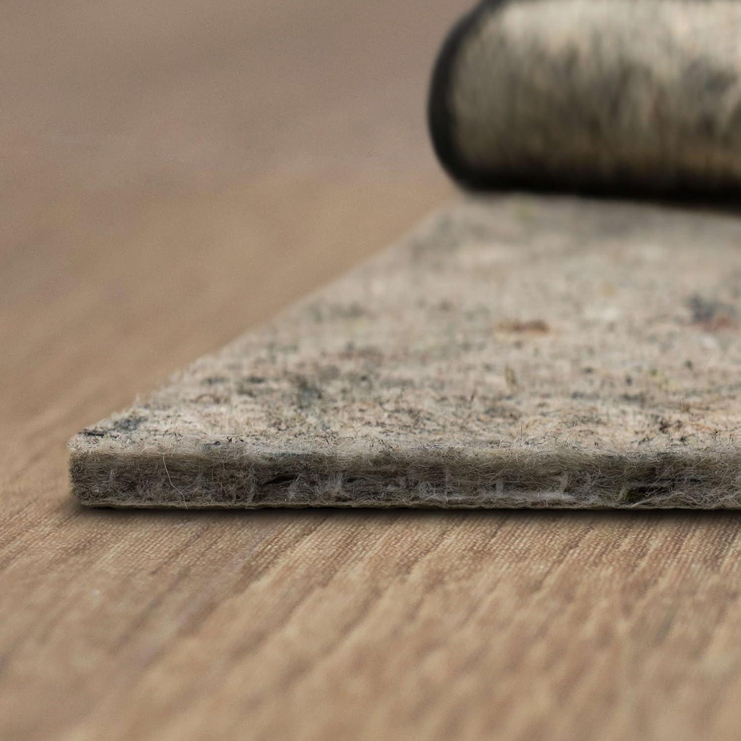 Mohawk 2'5"x8' Runner Premium Dual Surface Rug Pad Natural: Skid-Resistant, Gray, Rectangle, Polyester