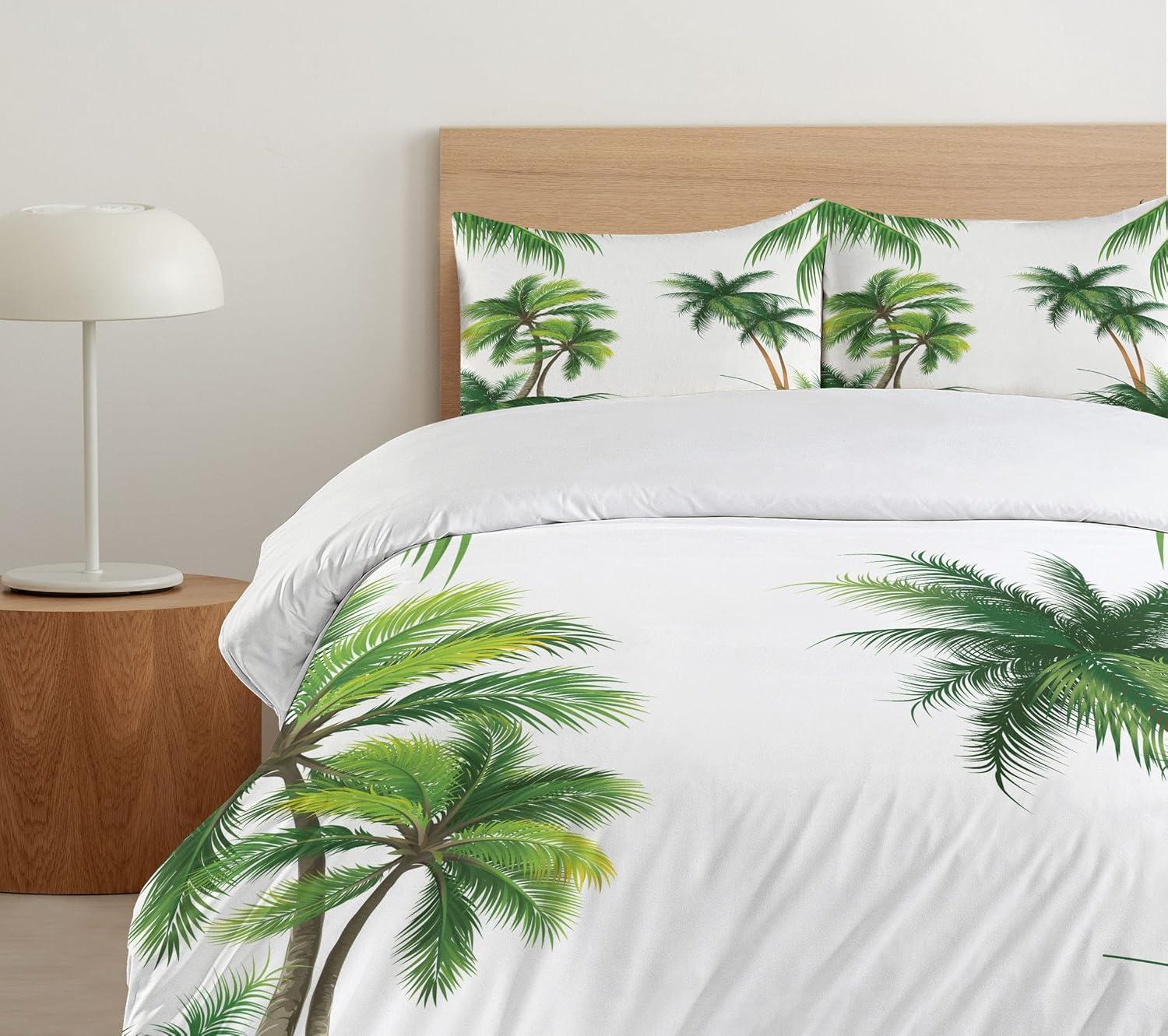 Coastal Floral Duvet Cover