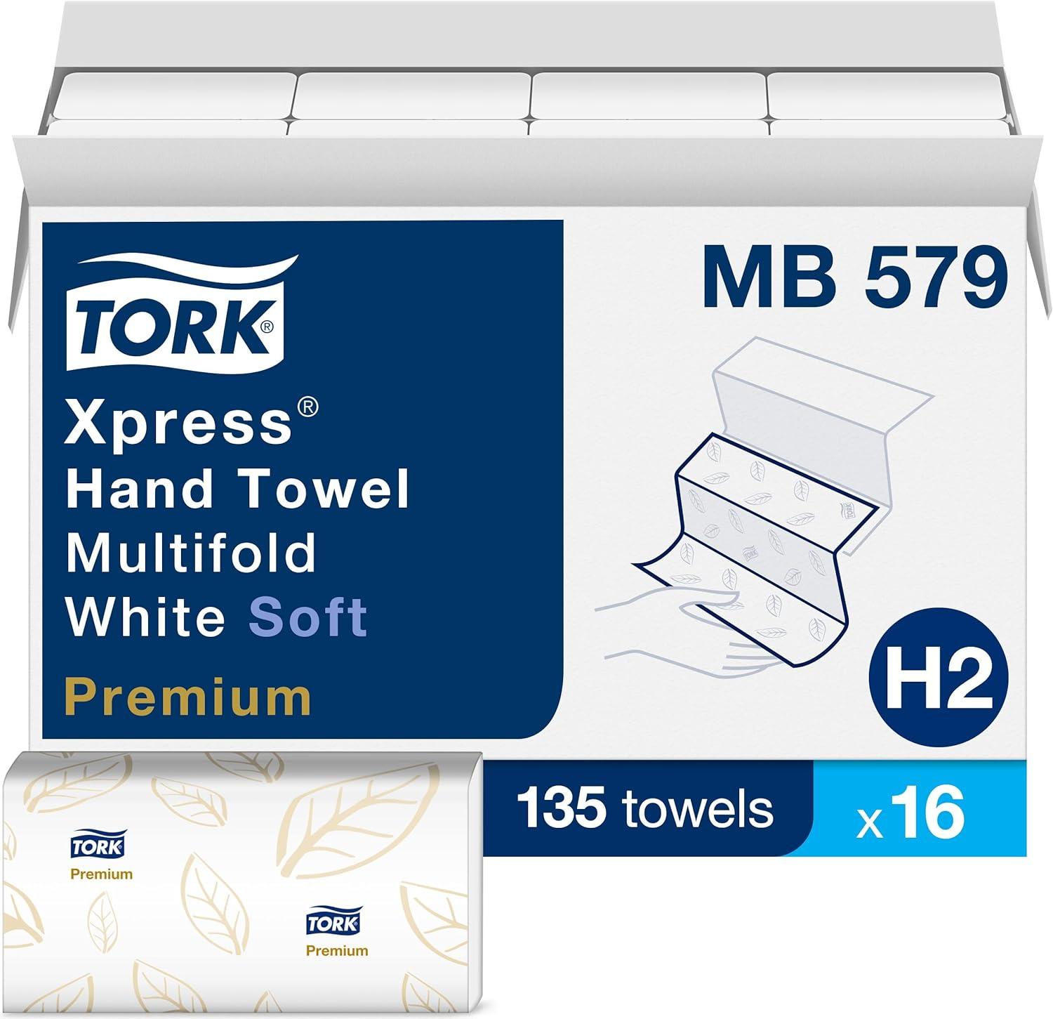 Tork Premium White 2-Ply Multifold Hand Towels