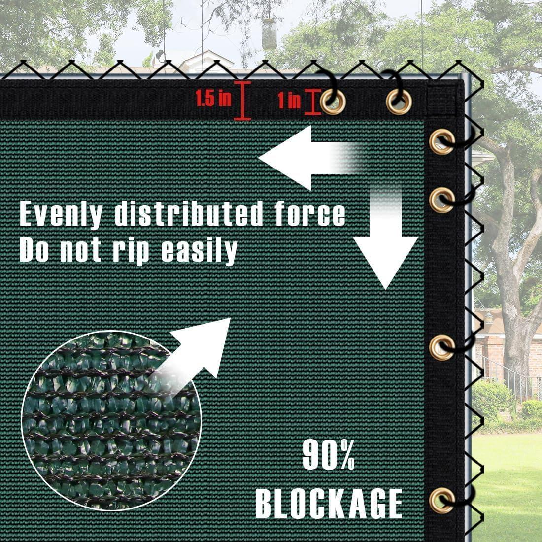 Bibana 6 ft. H x 50 ft. W Composite Privacy Screen