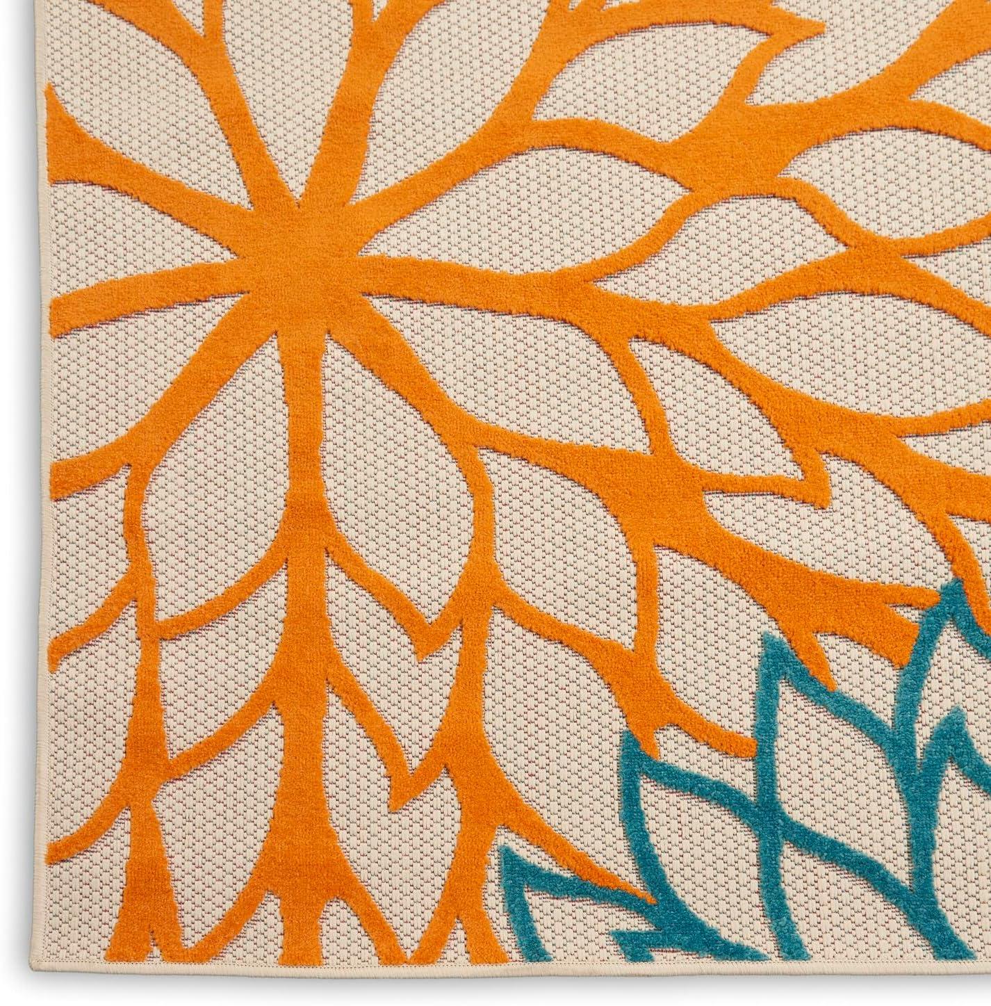 Nourison Aloha Floral Bloom Indoor Outdoor Rug