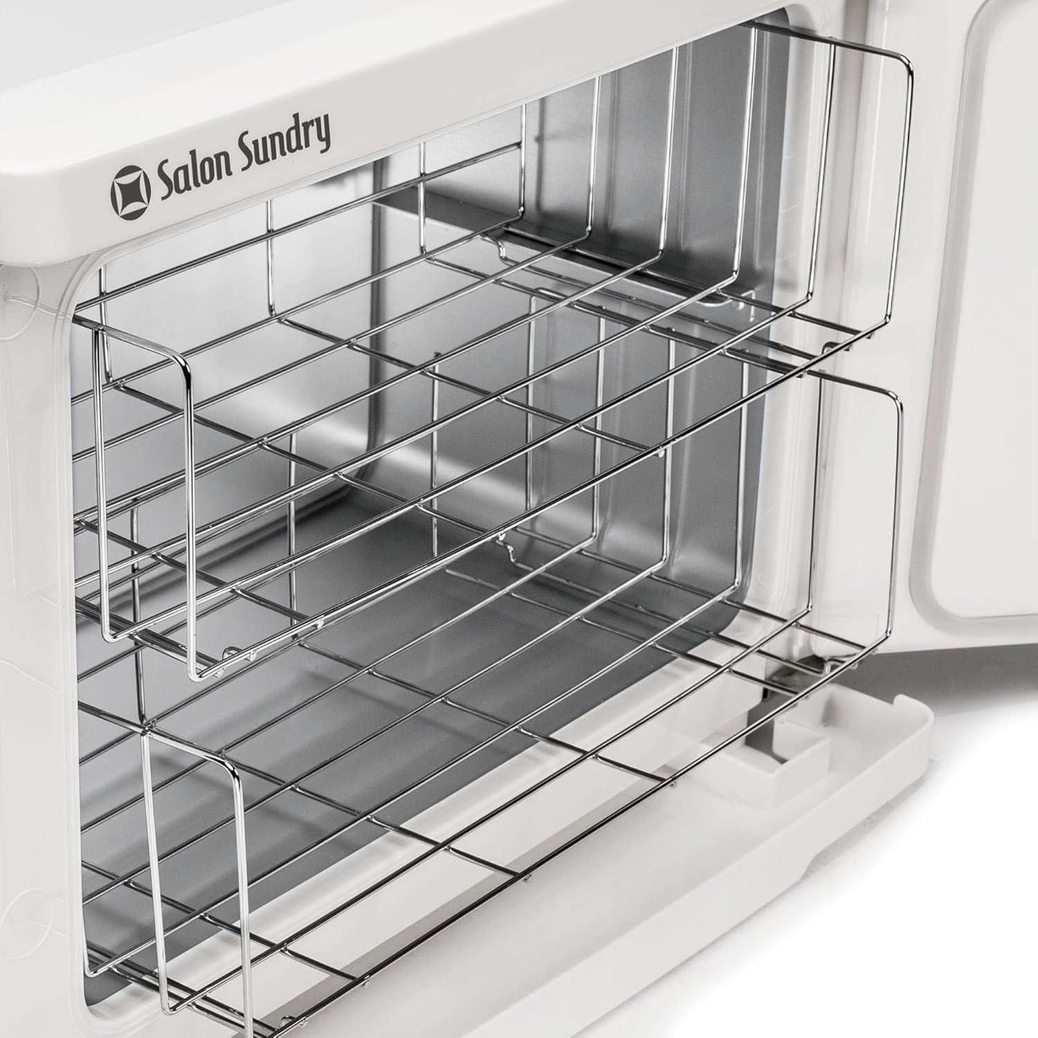 Salon Sundry SPA-CABI-507-WHT 2 in 1 Freestanding Electric Towel  Warmer
