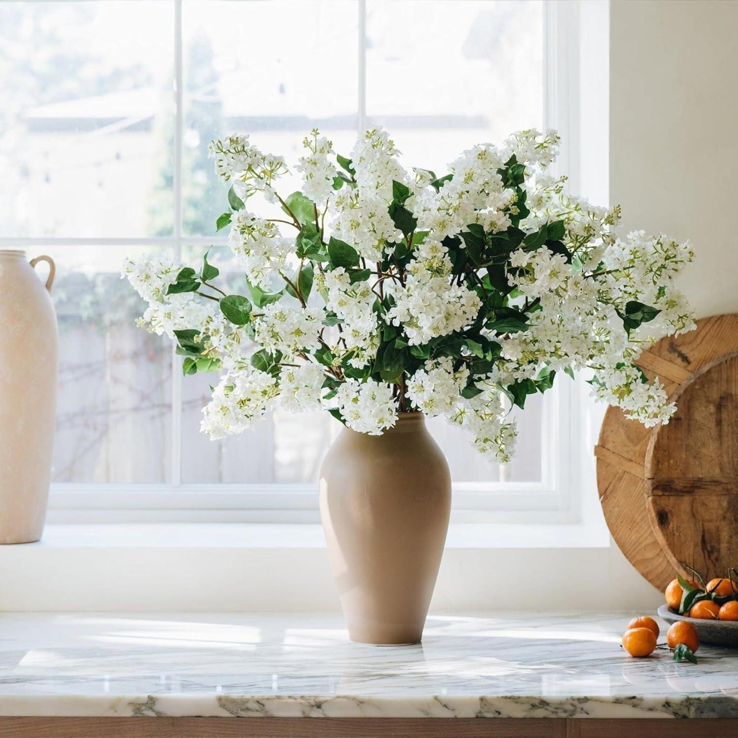 Afloral Terracotta Medium Ceramic Vase - 14"