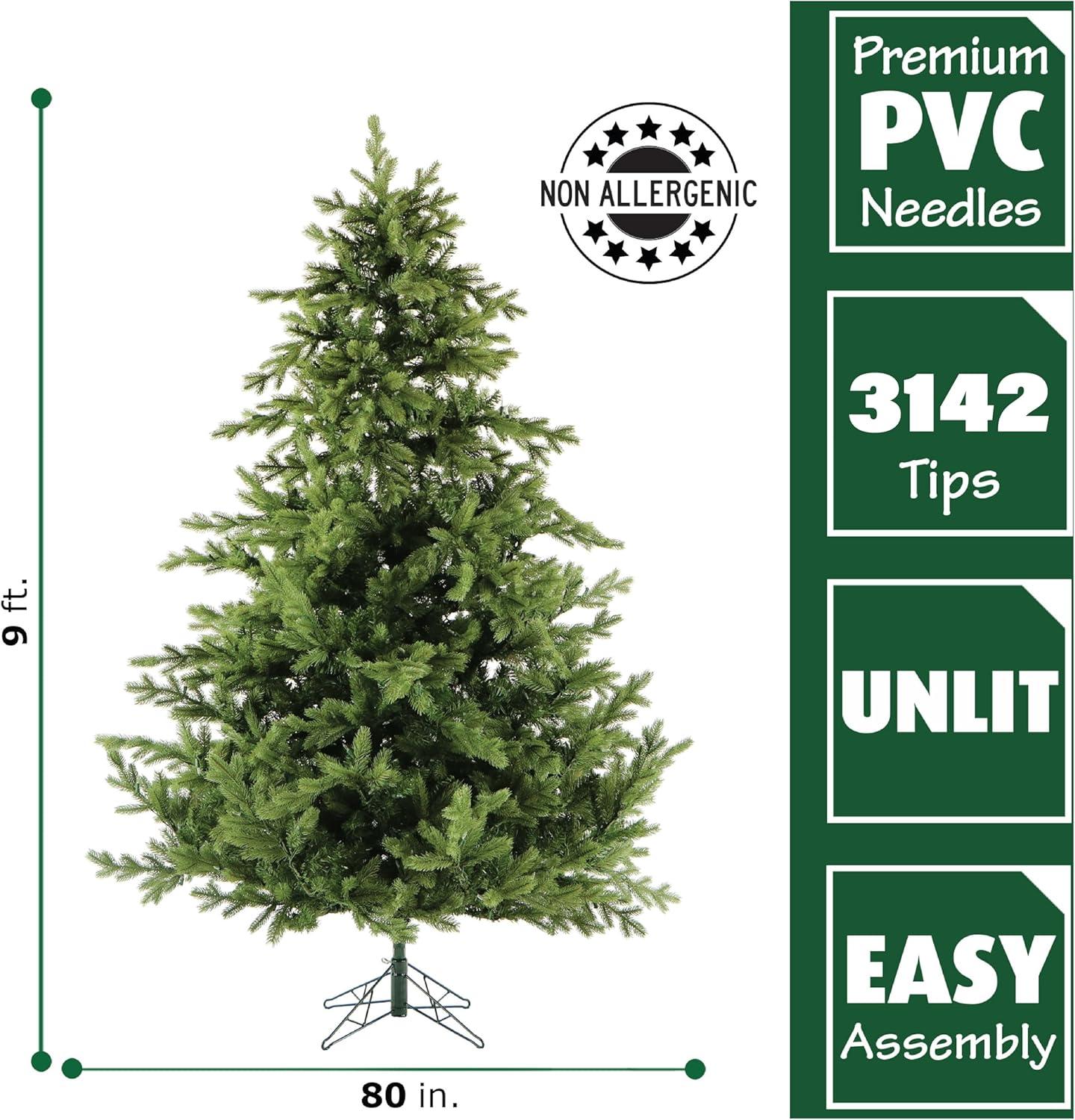 Fraser Hill Farm 9-Ft. Foxtail Pine Christmas Tree