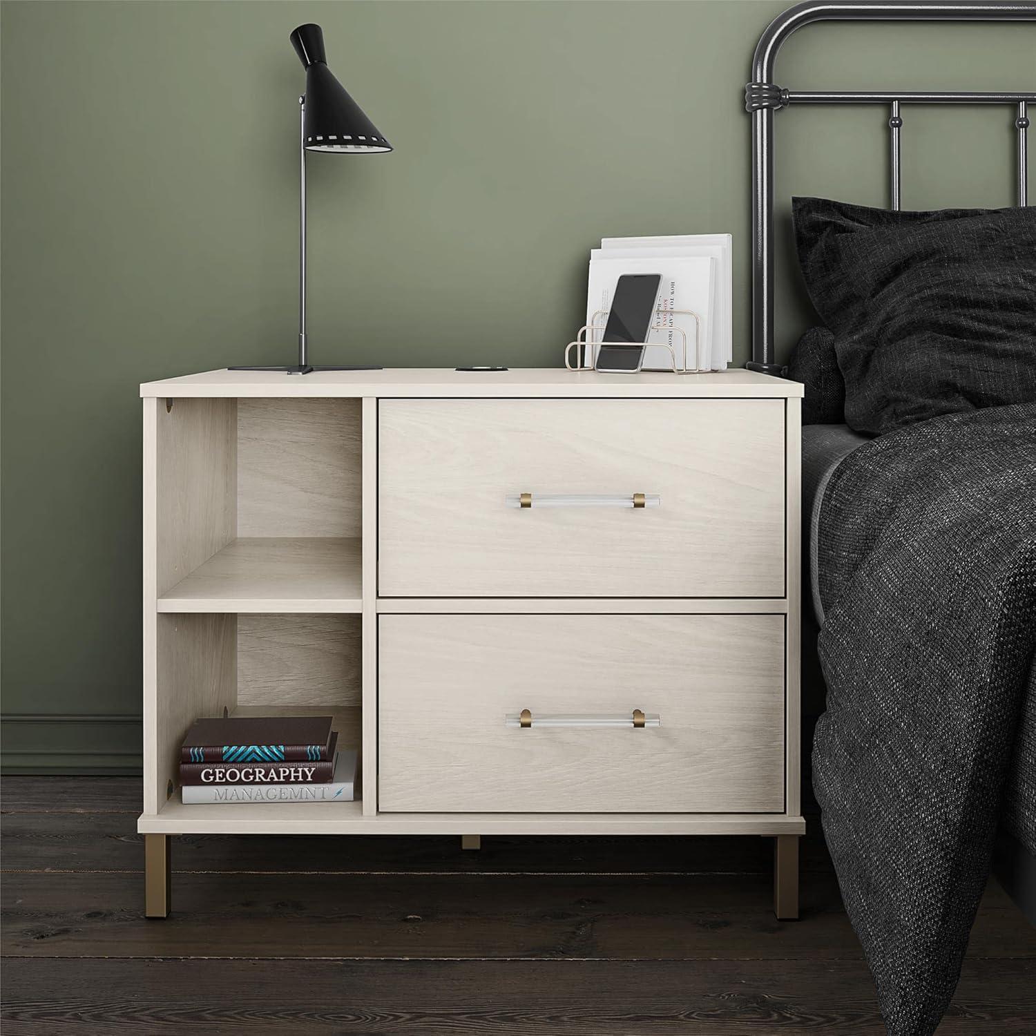 Kalissa 24.13'' Tall 2 - Drawer Nightstand