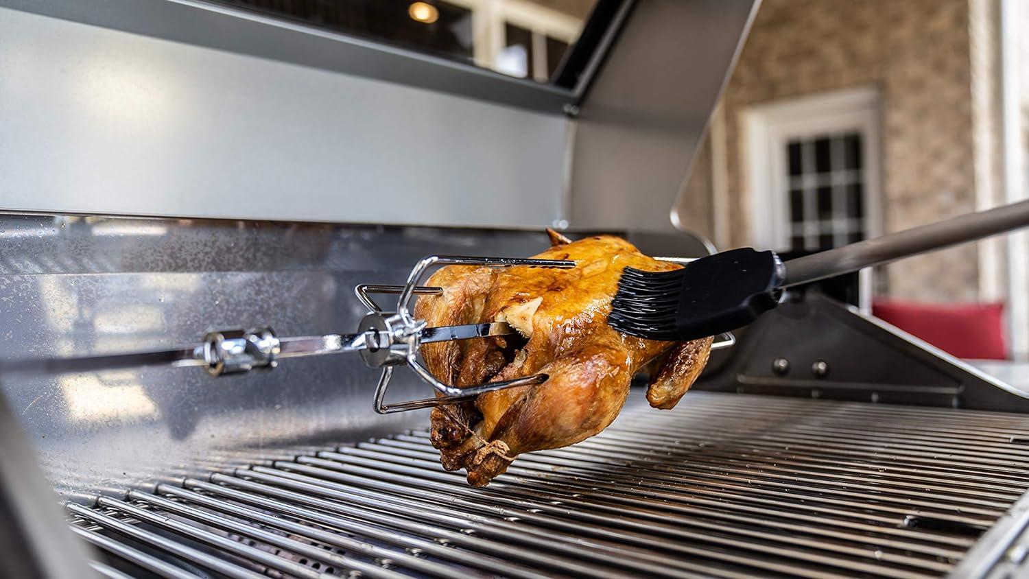 Monument Grills 4-Burner Rotisserie